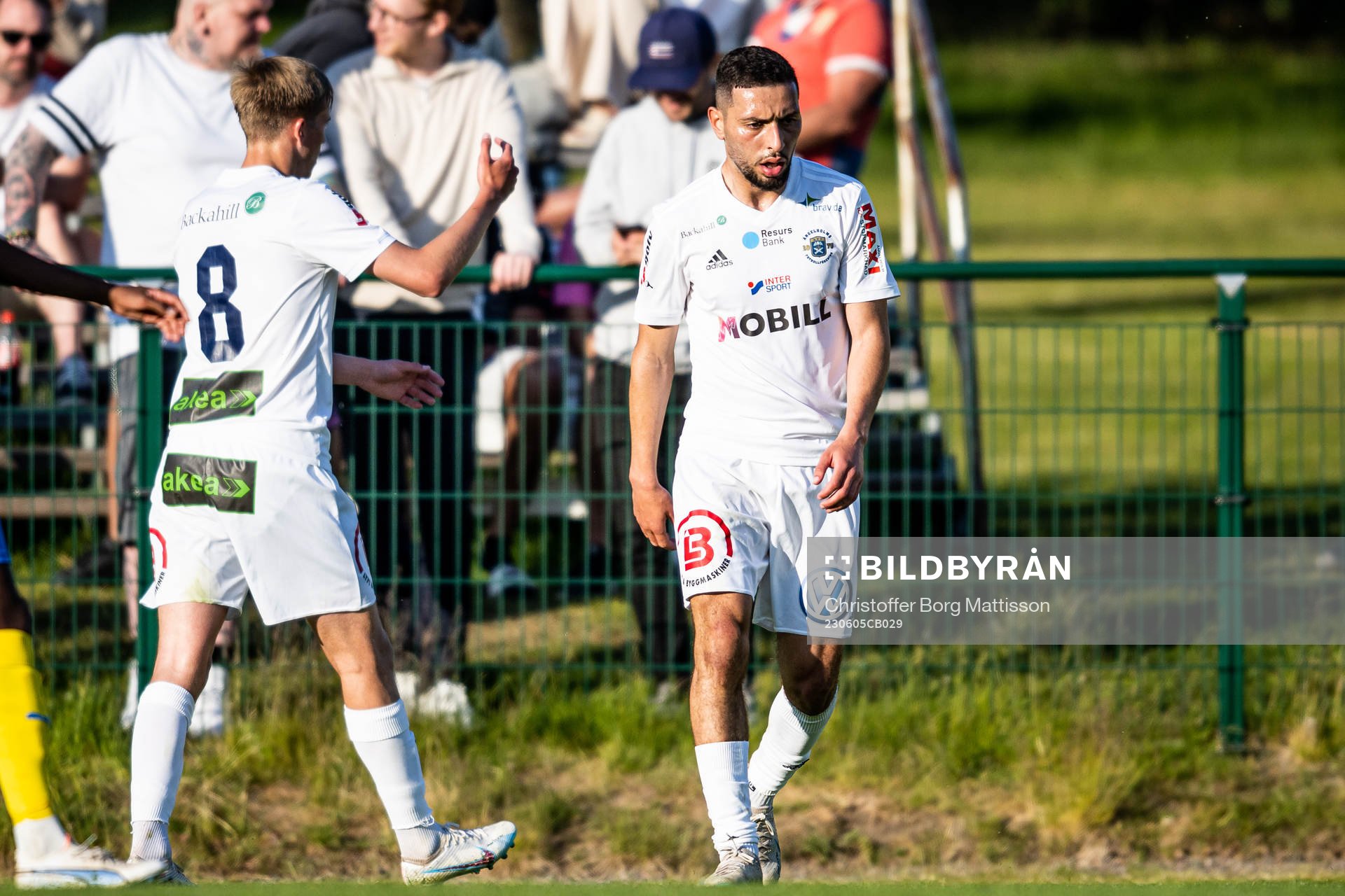 Ängelholms Oussama Djafer-Bey deppar