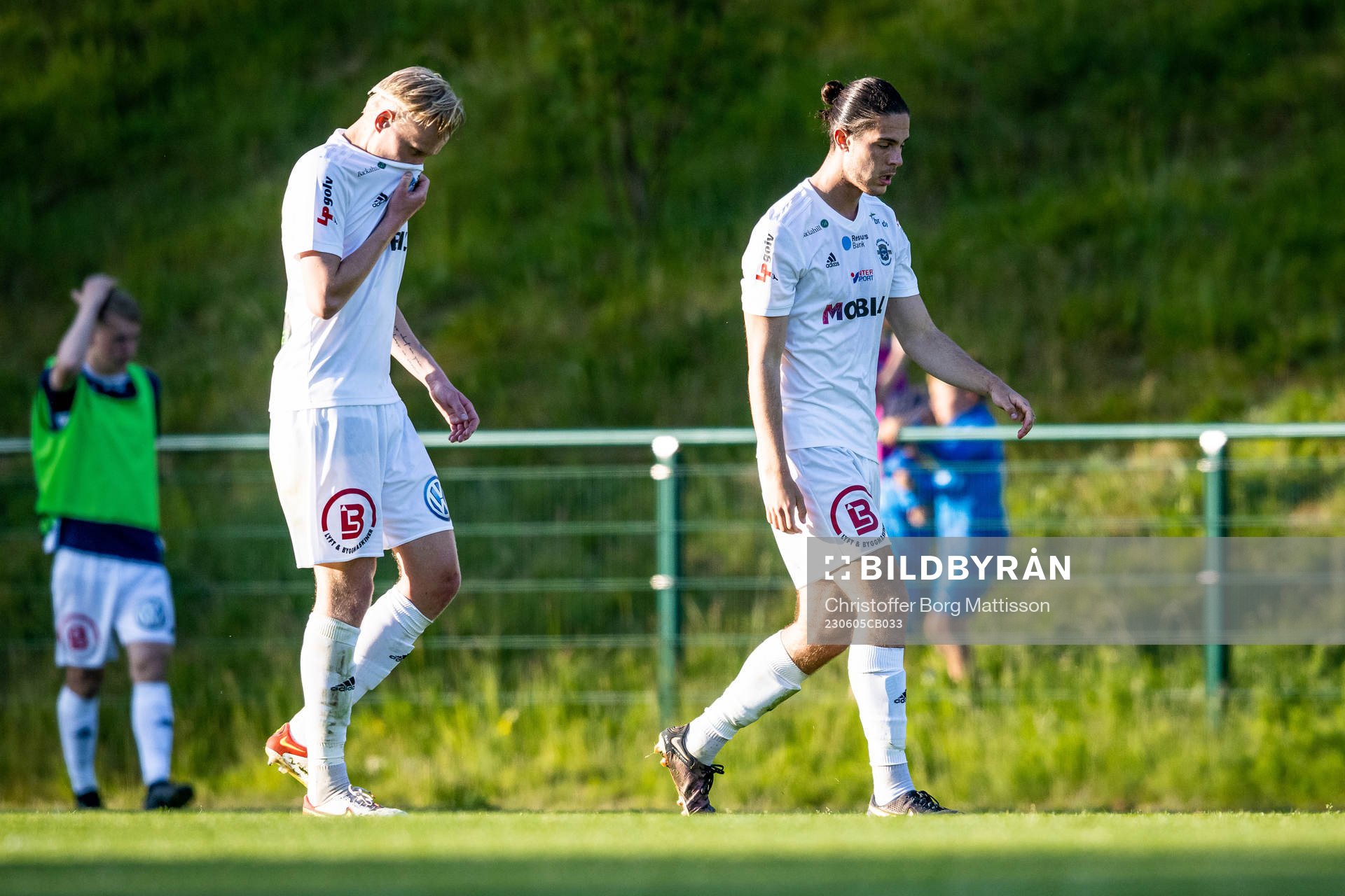 Ängelholms Filip Örnblom och Ammar Saran deppar