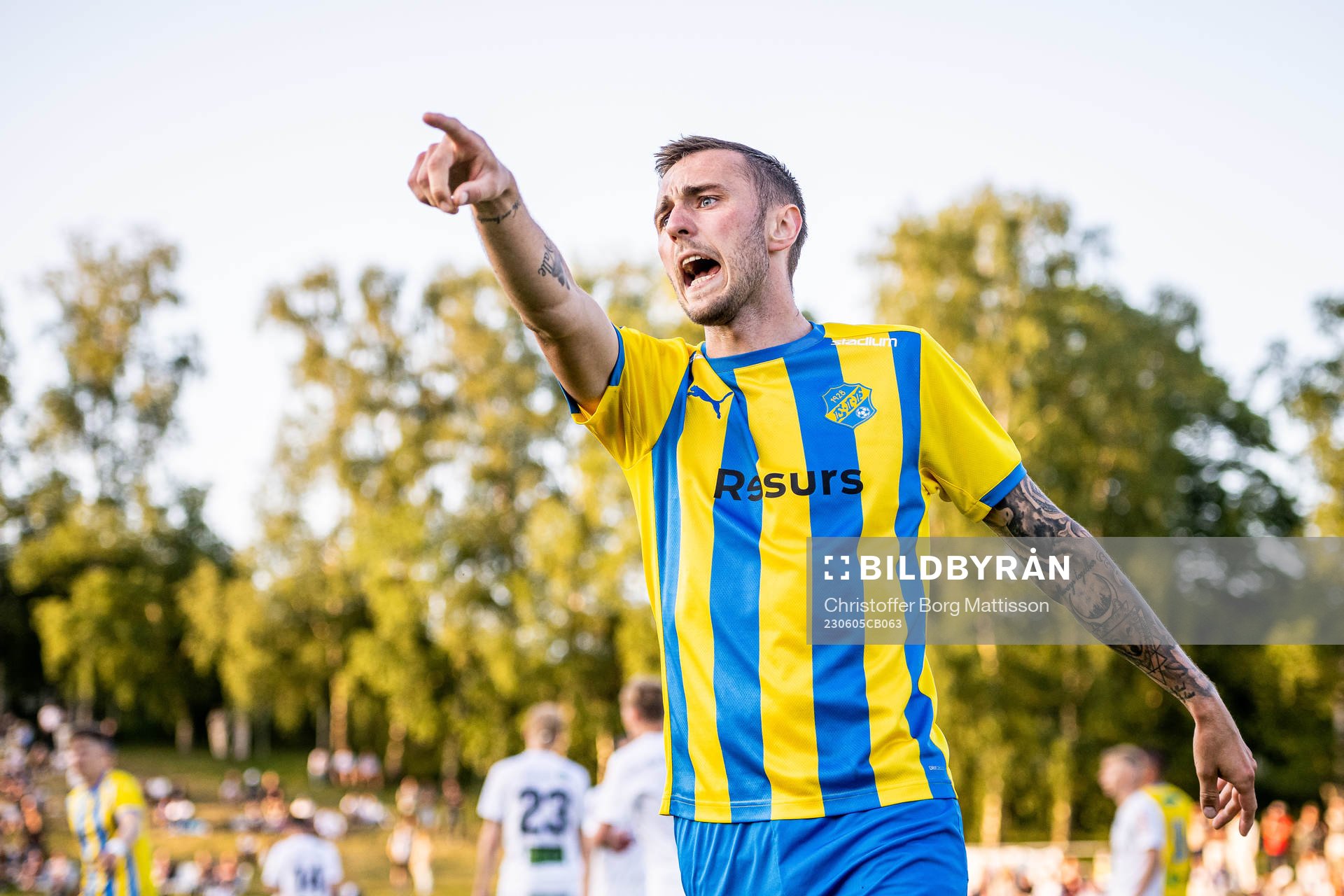 Eskilsminne IFs Casper Seger reagerar