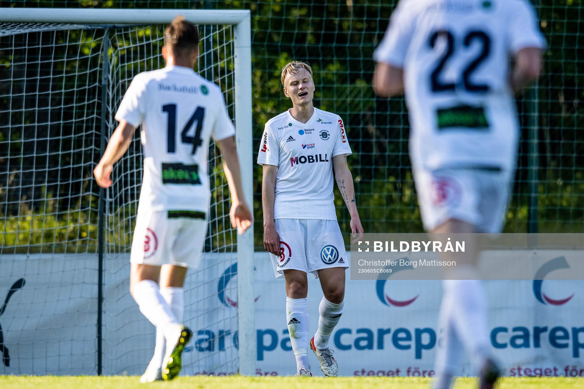 Ängelholms Filip Örnblom deppar