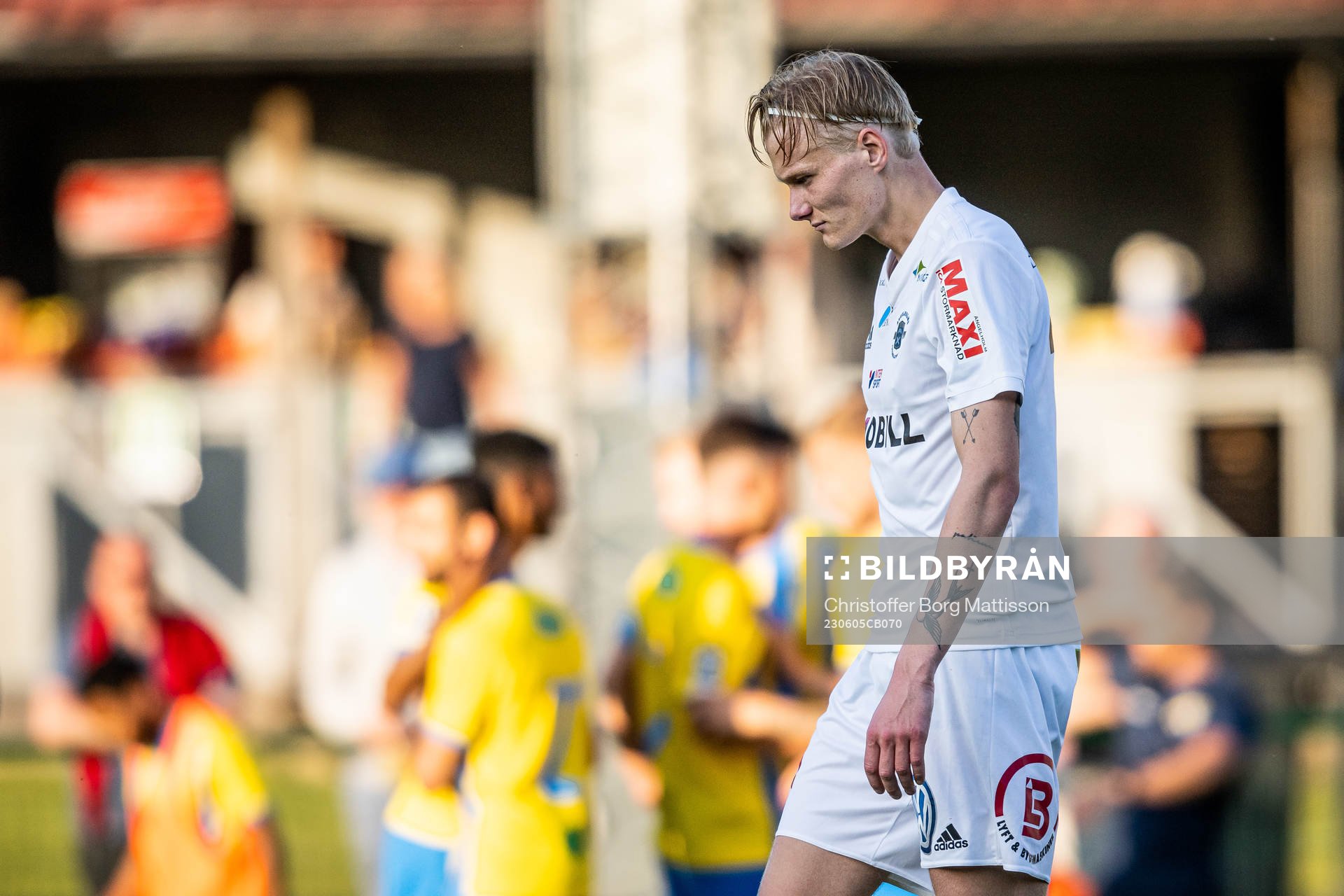 Ängelholms Filip Örnblom deppar