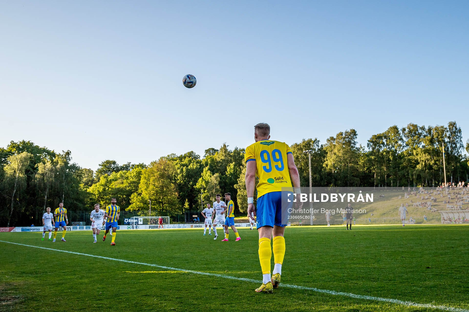 Eskilsminne IFs Robin Wendin Thomasson med ett inkast
