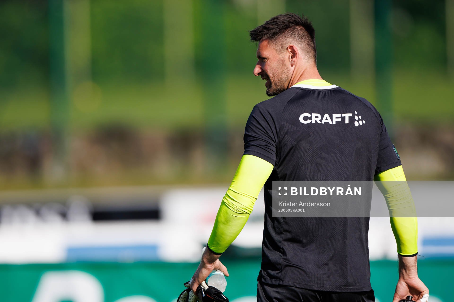 Varbergs målvakt Stojan Lukic