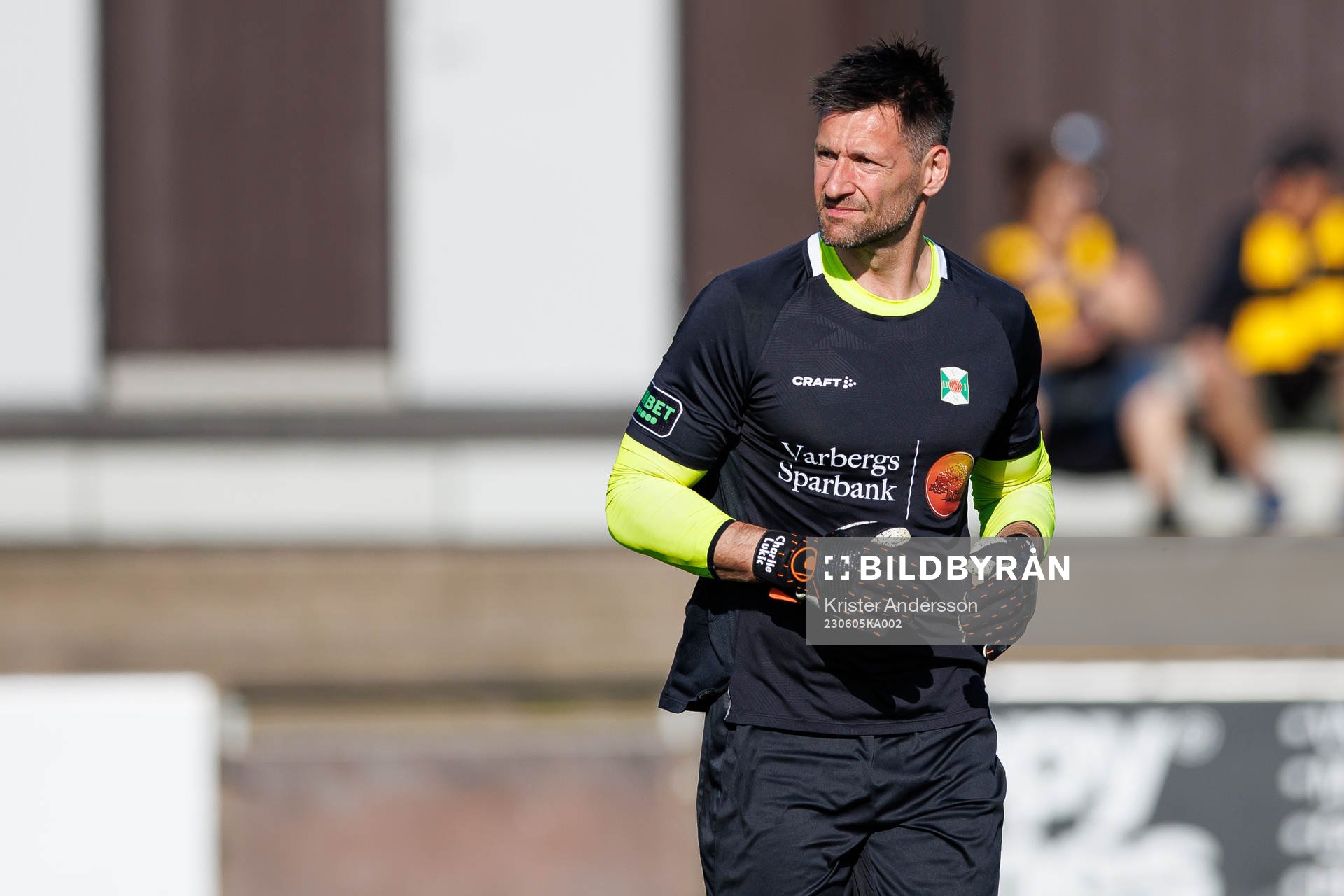 Varbergs målvakt Stojan Lukic