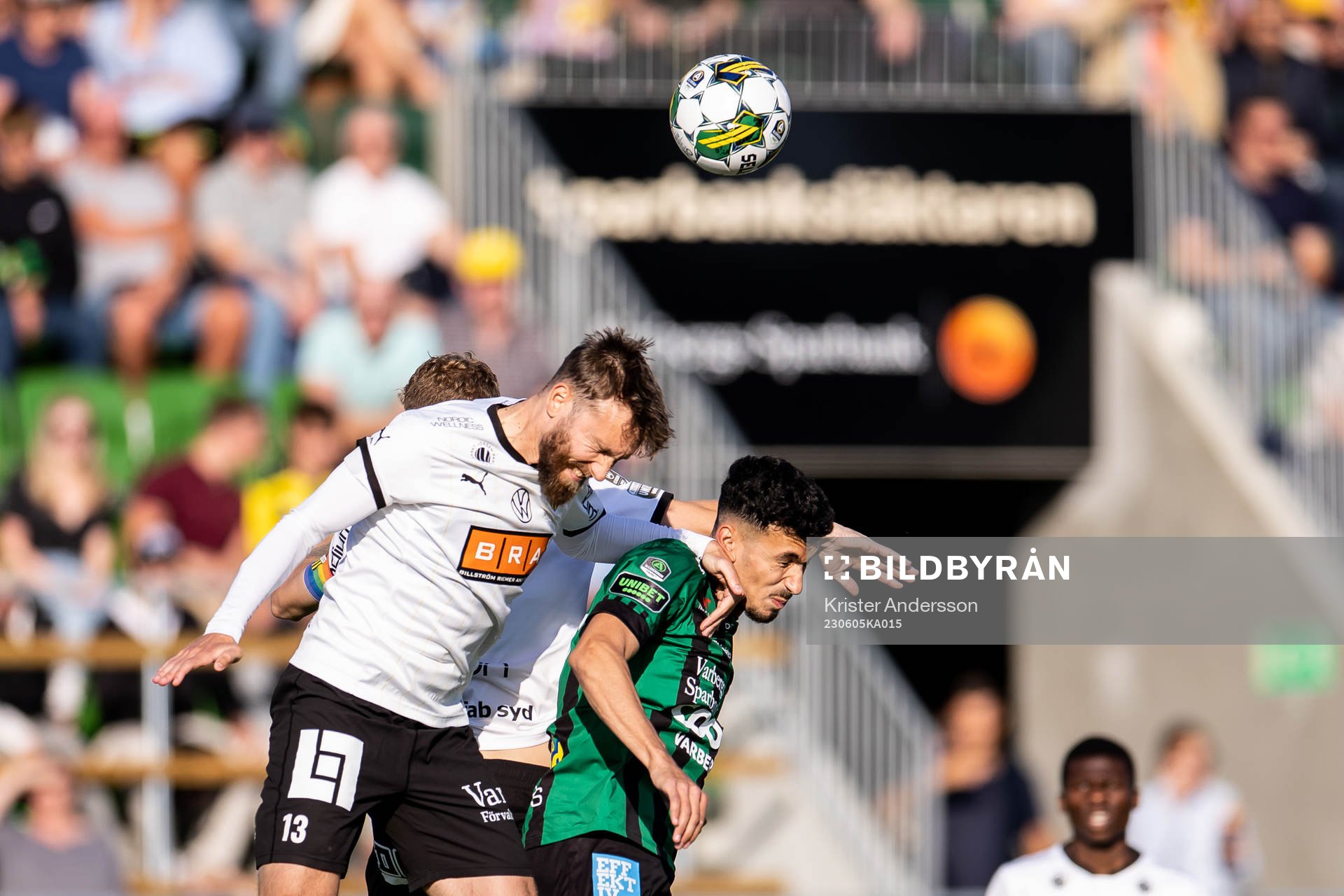 Häckens Simon Sandberg och Varbergs Dion Krasniqi