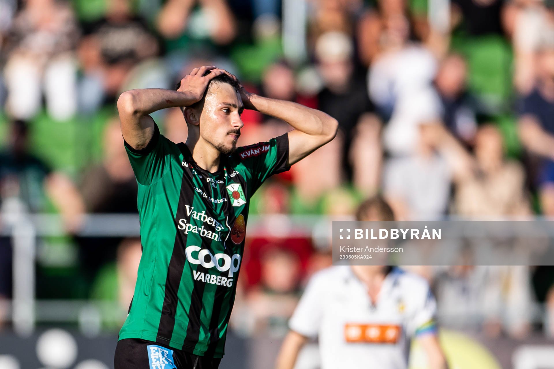 Varbergs Dion Krasniqi deppar