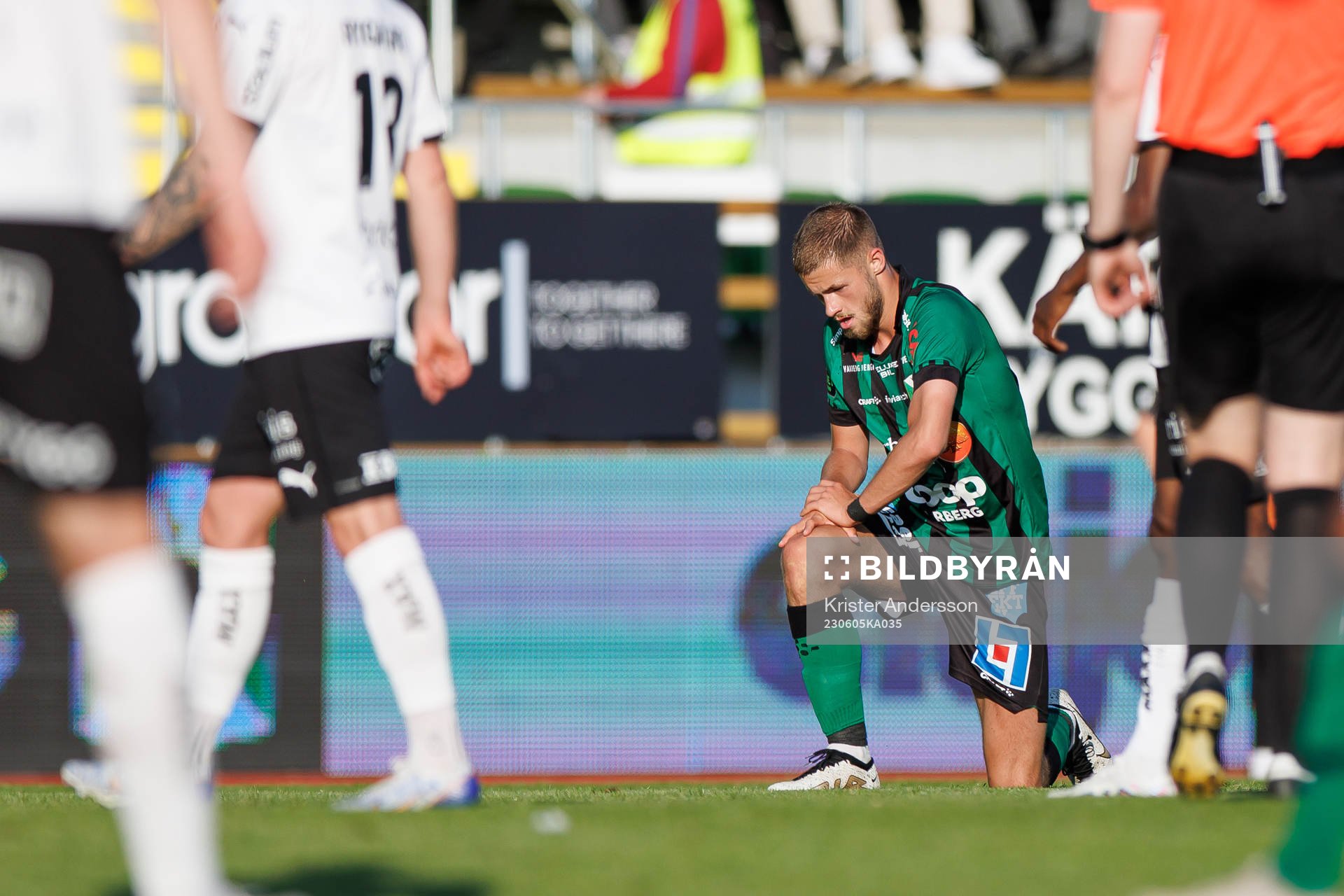 Varbergs Oliver Alfonsi deppar