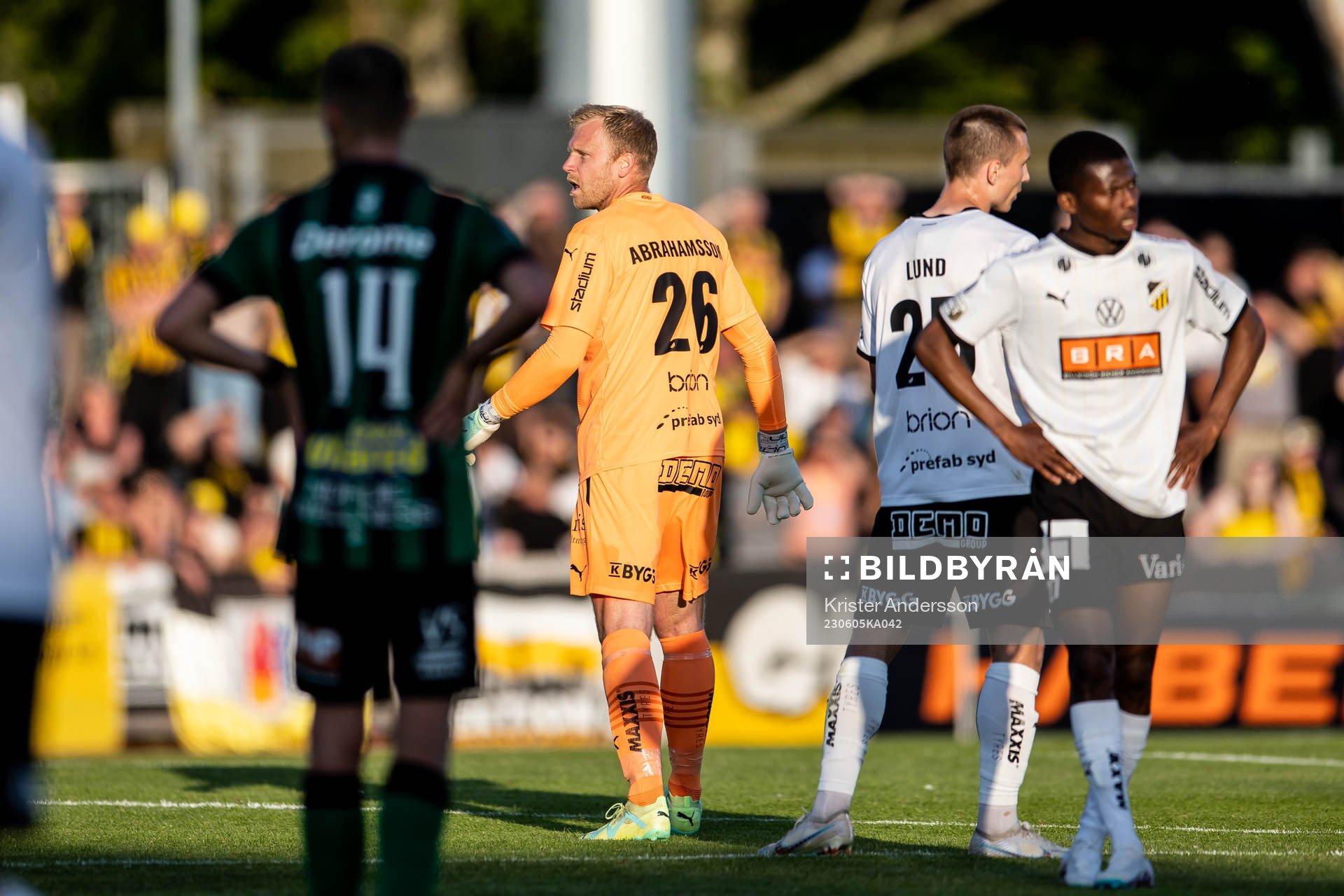 Häckens målvakt Peter Abrahamsson