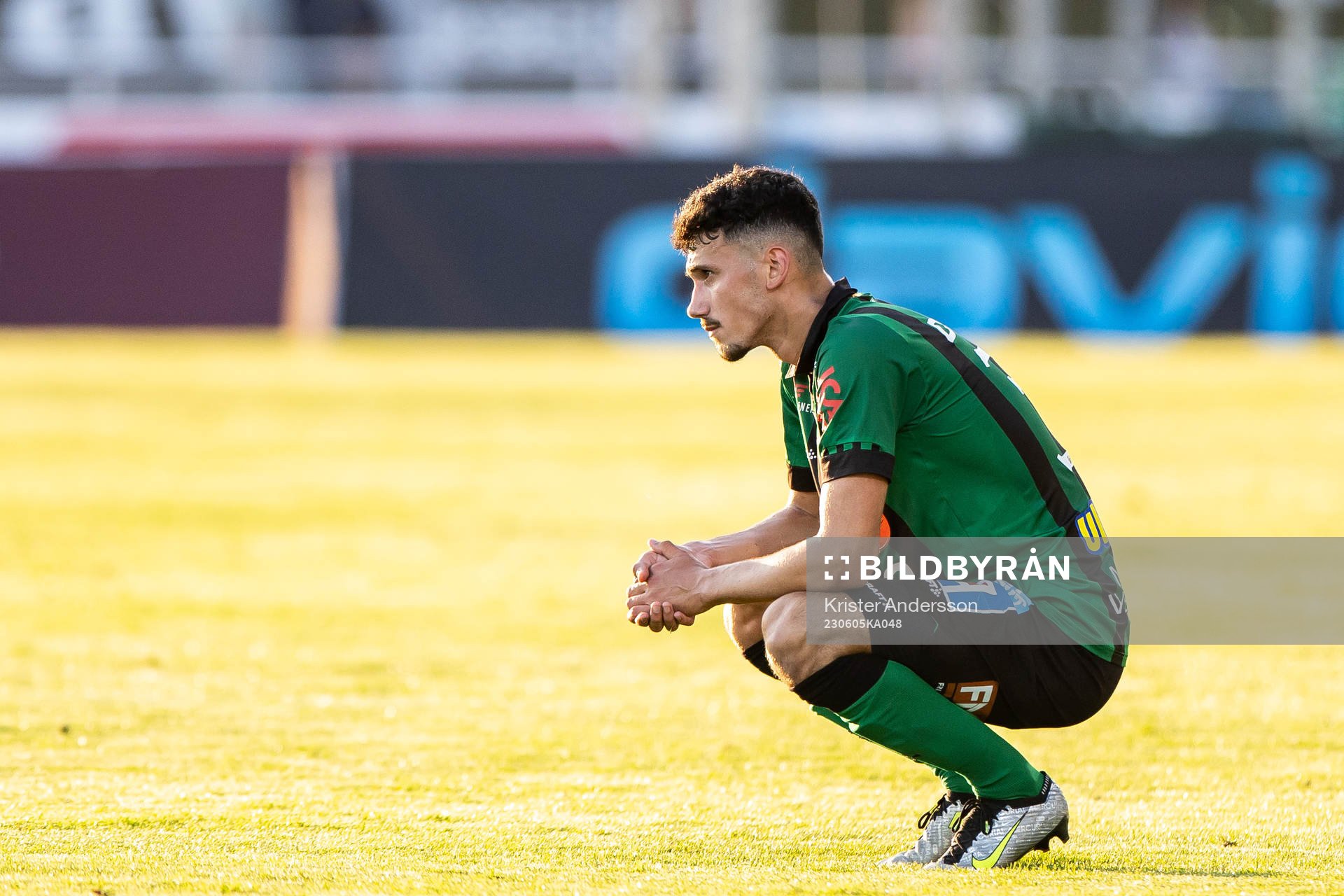 Varbergs Dion Krasniqi deppar