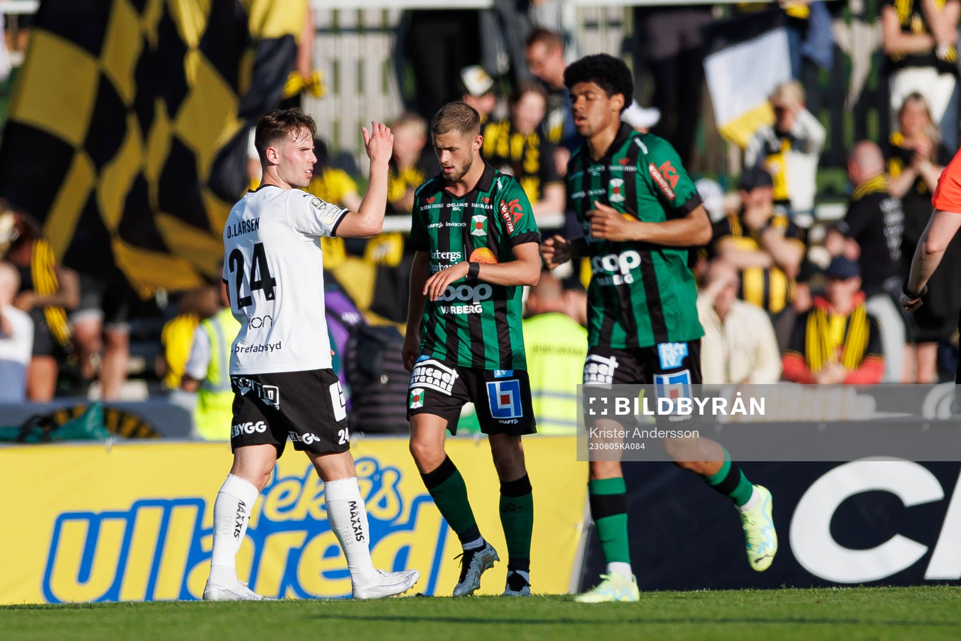 Häckens Lars Olden Larsen och Varbergs Oliver Alfonsi