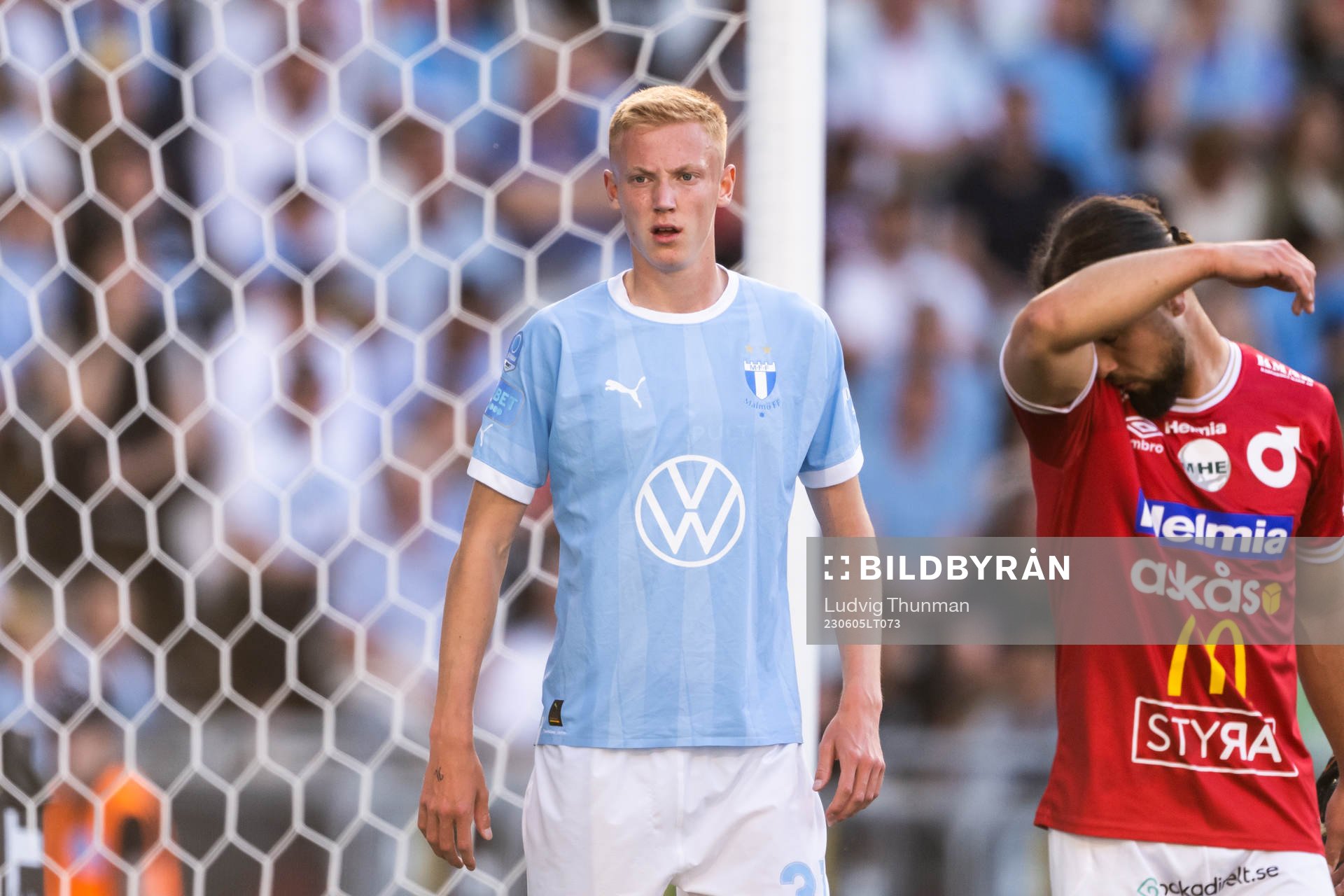 Malmö FFs Hugo Larsson