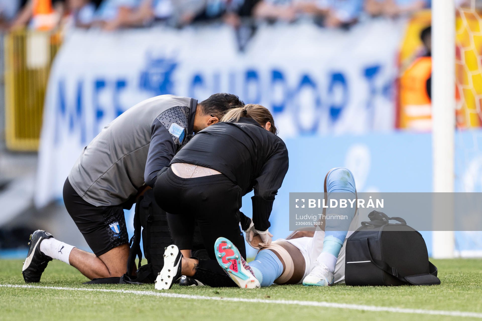 Malmö FFs Derek Cornelius med skada