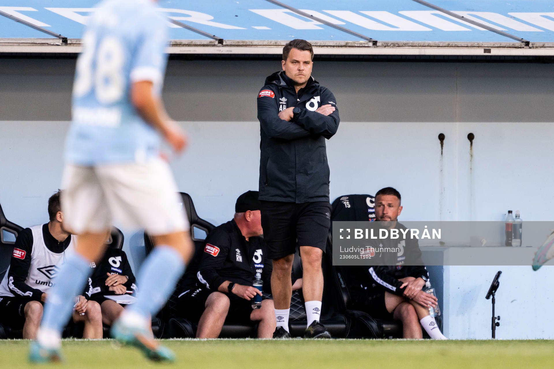Degerfors tränare Andreas Holmberg