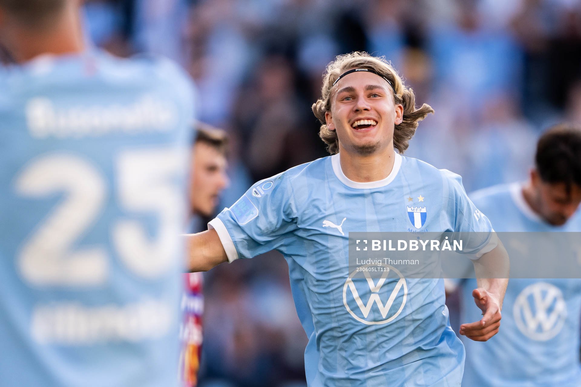 Malmö FFs Sebastian Nanasi jublar