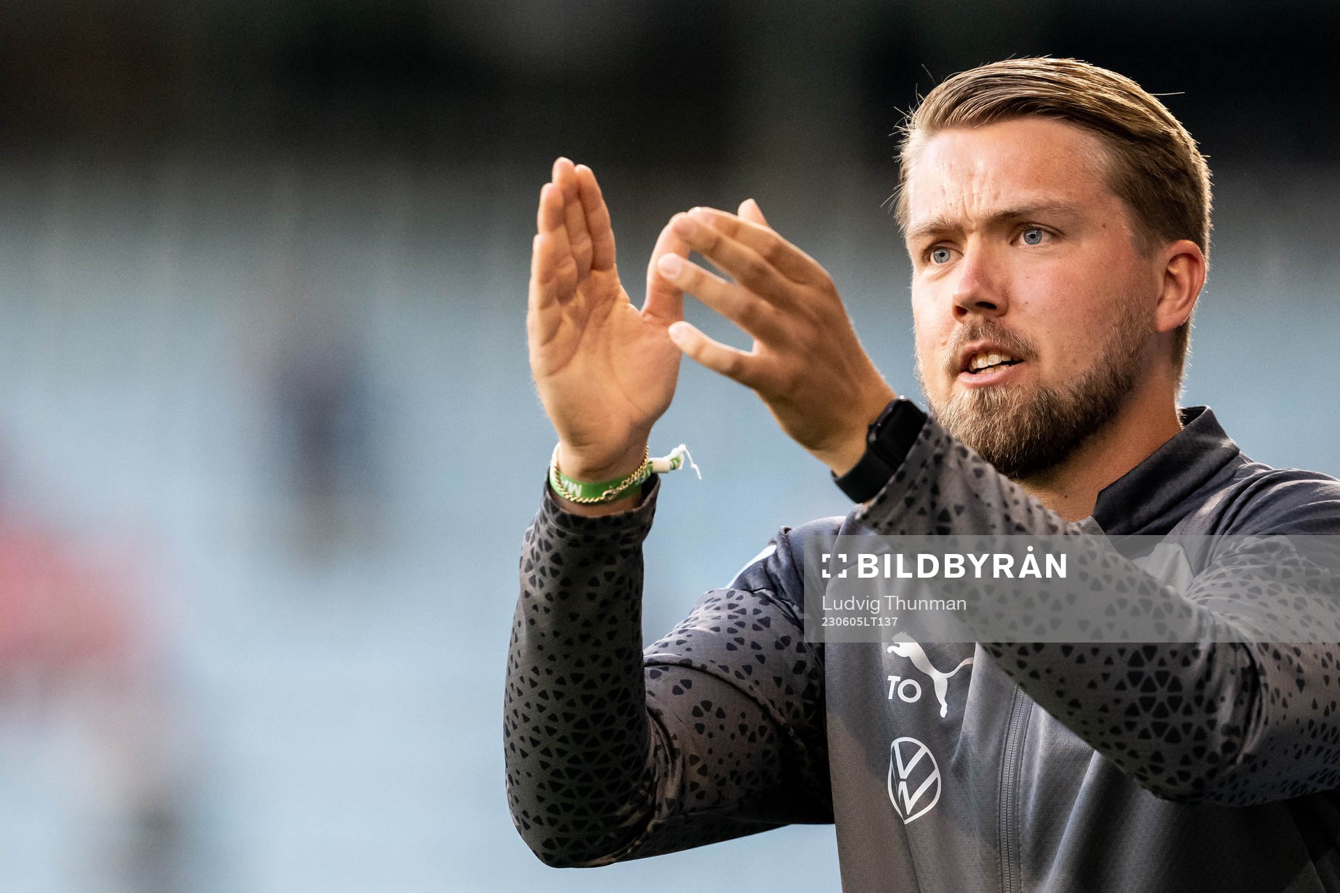 Malmö FFs assisterande tränare Theodor Olsson