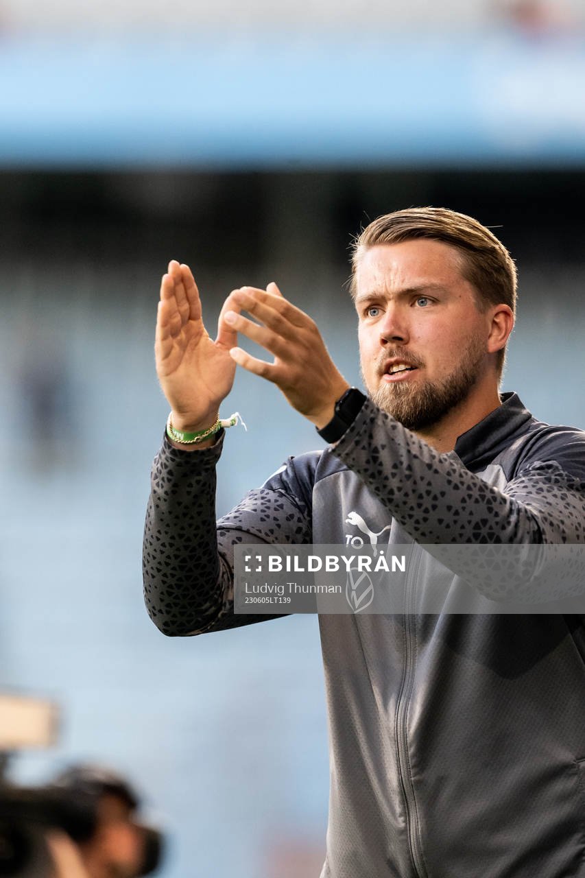 Malmö FFs assisterande tränare Theodor Olsson