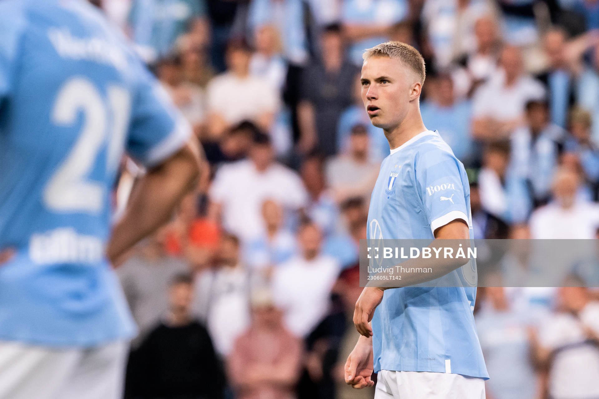 Malmö FFs Daniel Gudjohnsen