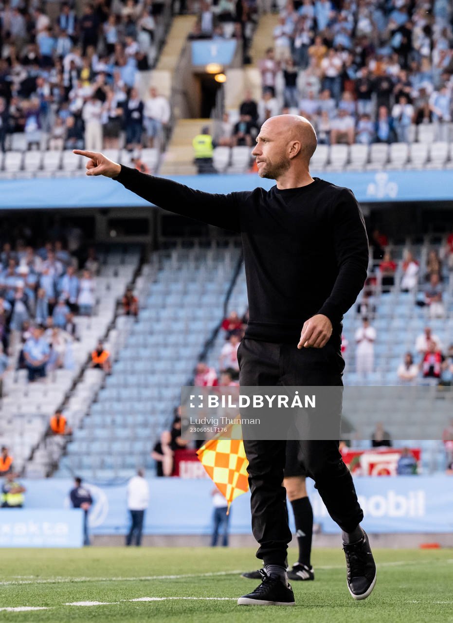 Malmö FFs tränare Henrik Rydström