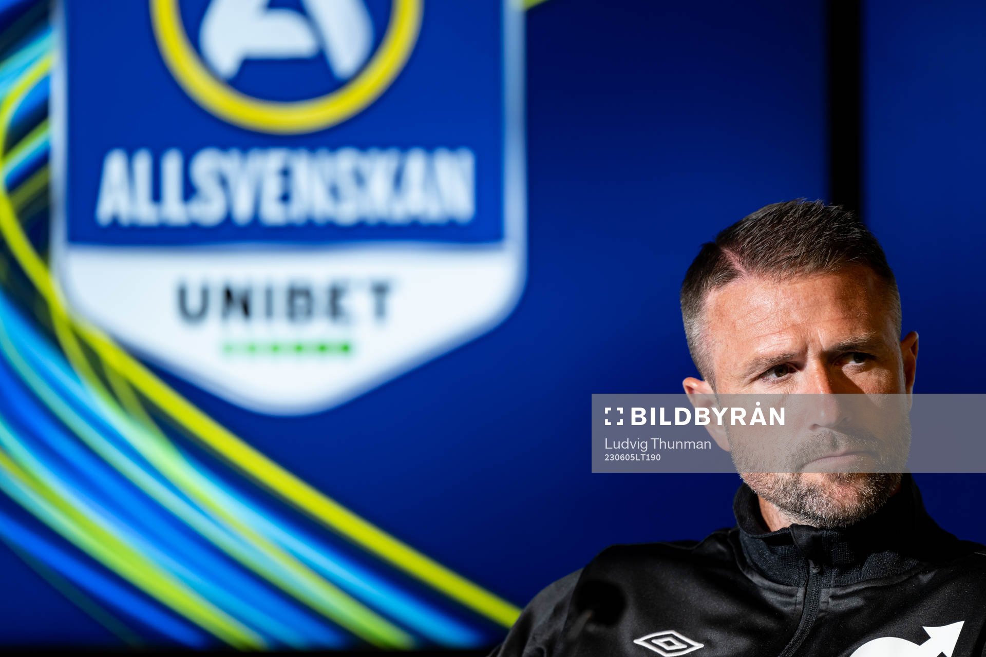 Degerfors tränare Tobias Solberg