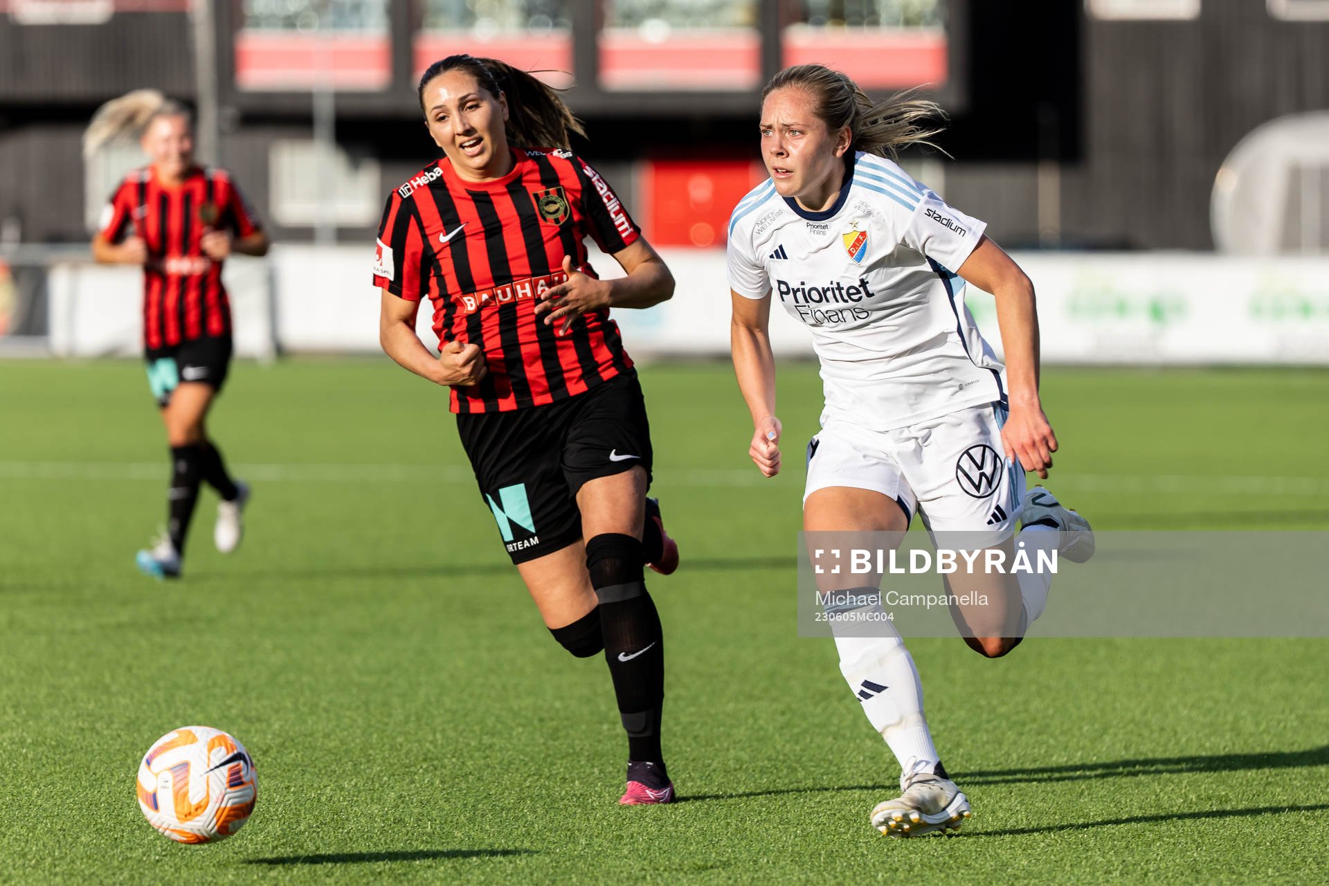 Brommapojkarnas Mathilda Johansson Prakt och Djurgårdens