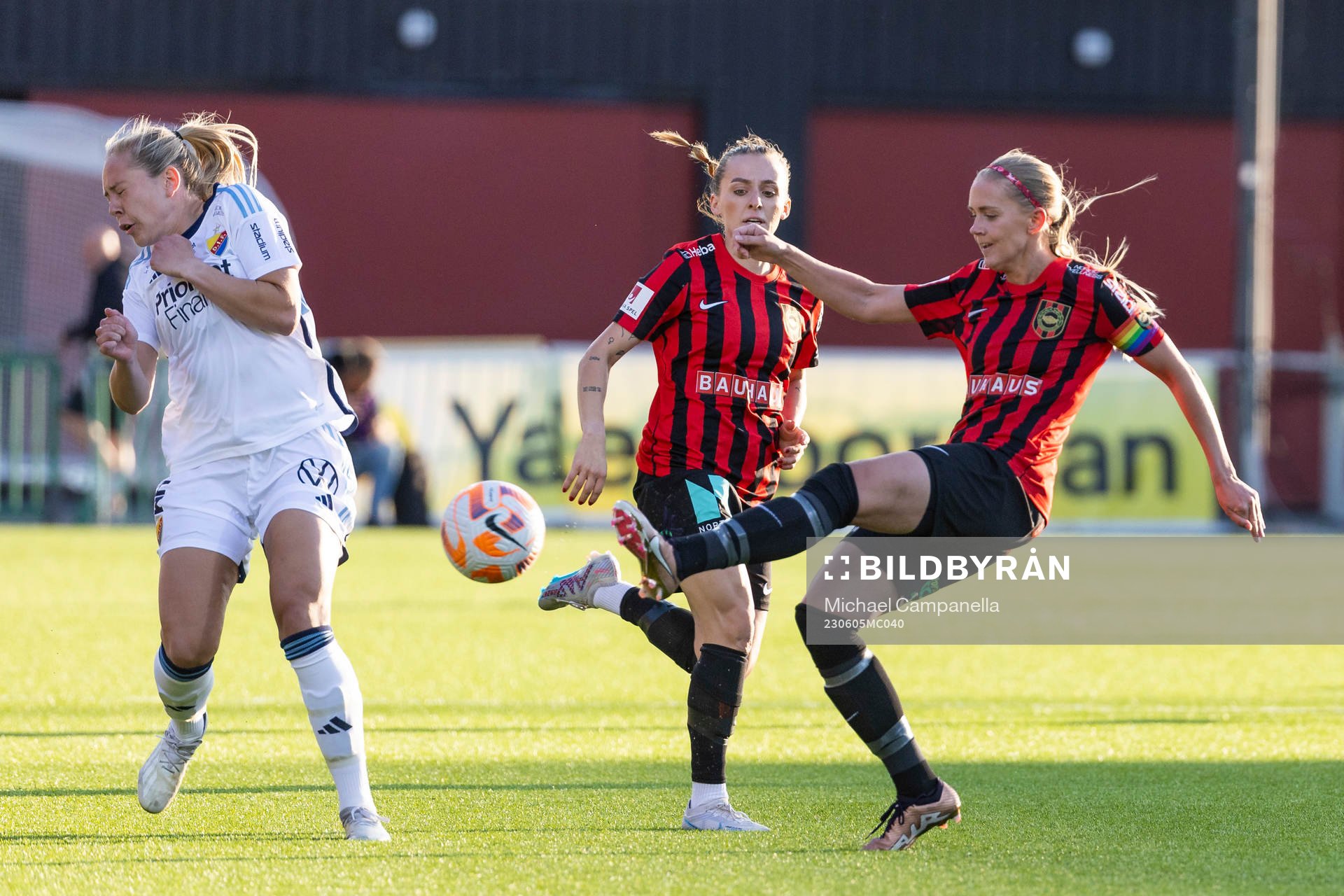 Djurgårdens Alice Bergström mot Brommapojkarnas Elsa