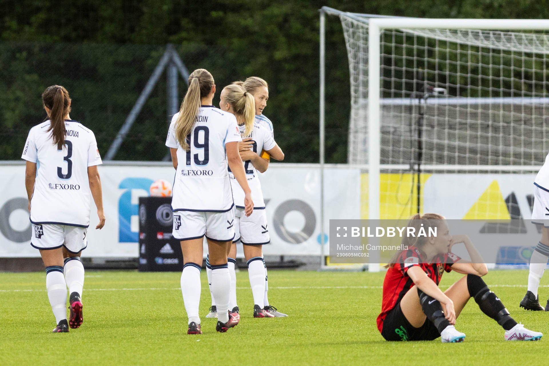 Djurgårdens Lova Lundin, Alexsandra Lobanova, Tove
