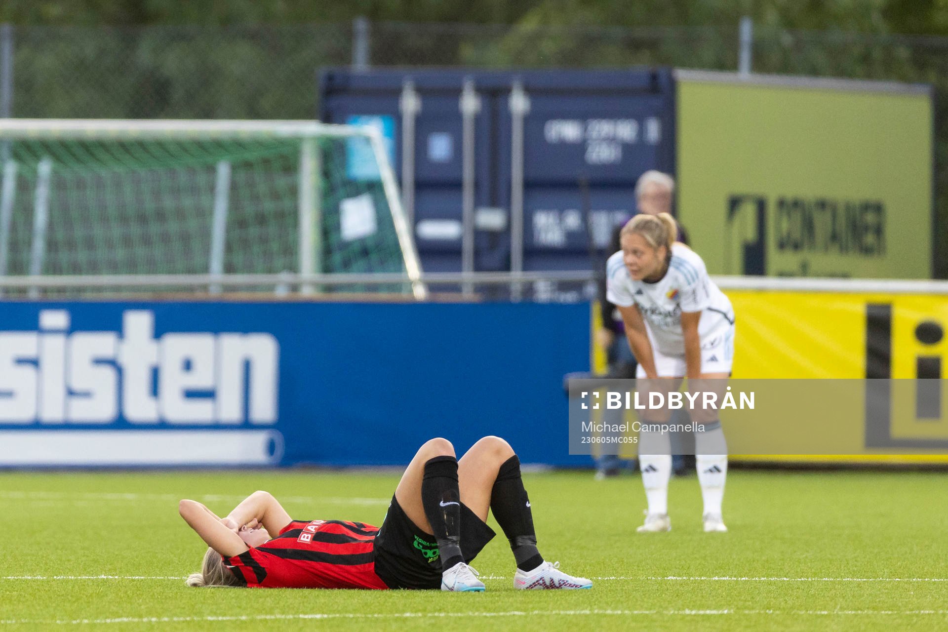 Brommapojkarnas Ellen Toivio deppar