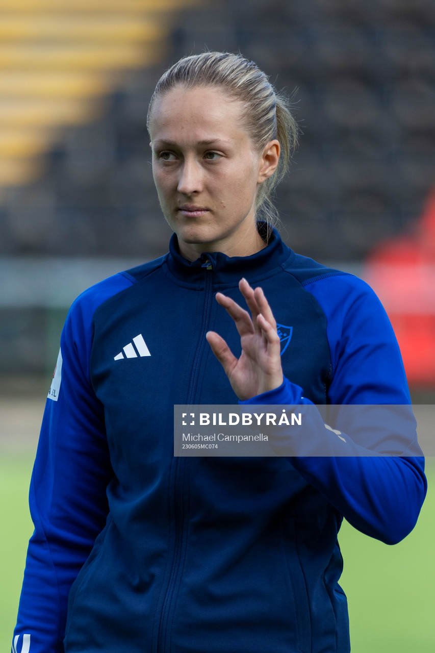 Djurgårdens Sanna Kullberg i lineup