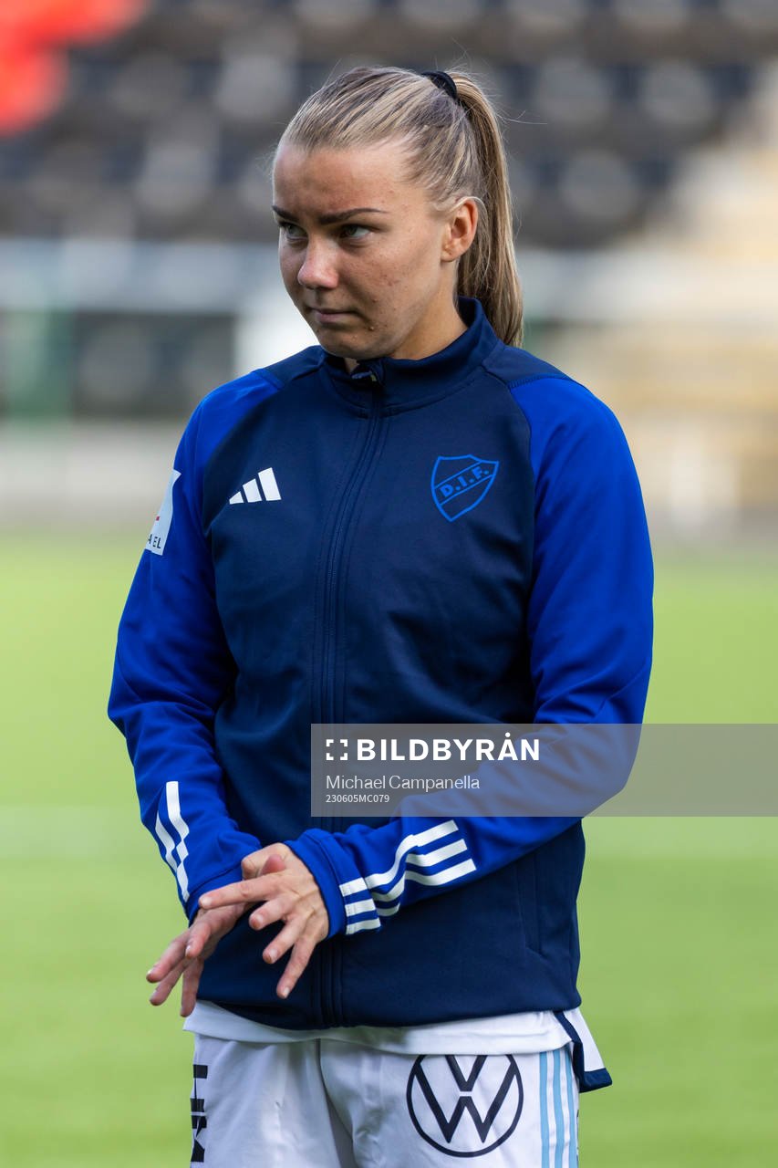 Djurgårdens Ebba Hed i lineup