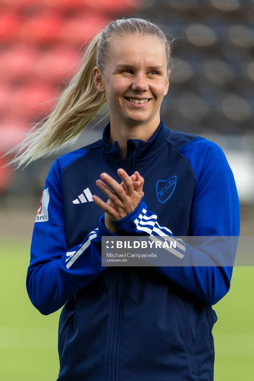 Djurgårdens Nellie Lilja i lineup