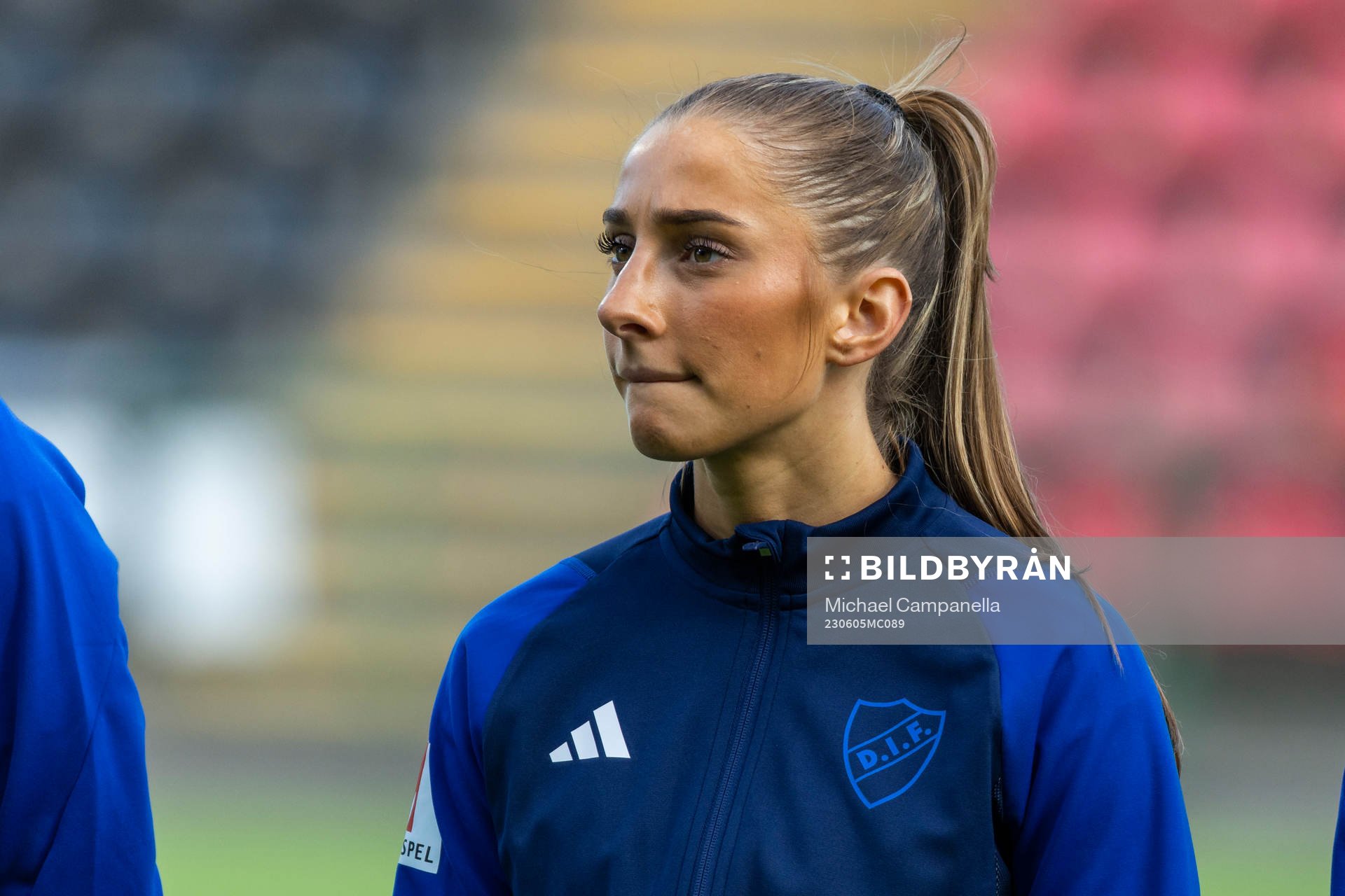 Djurgårdens Tilde Lindwall i lineup