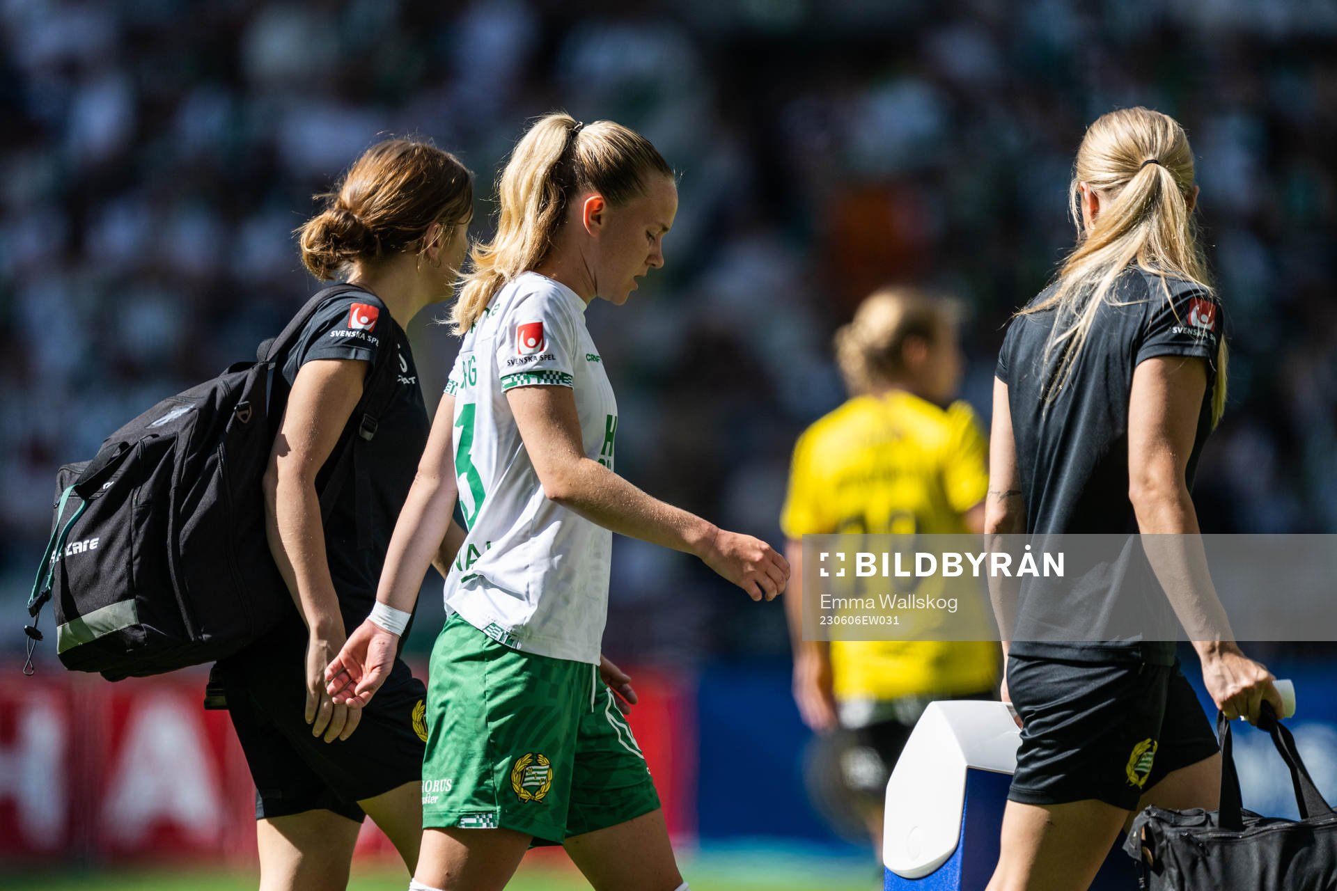 Hammarbys Matilda Vinberg deppar
