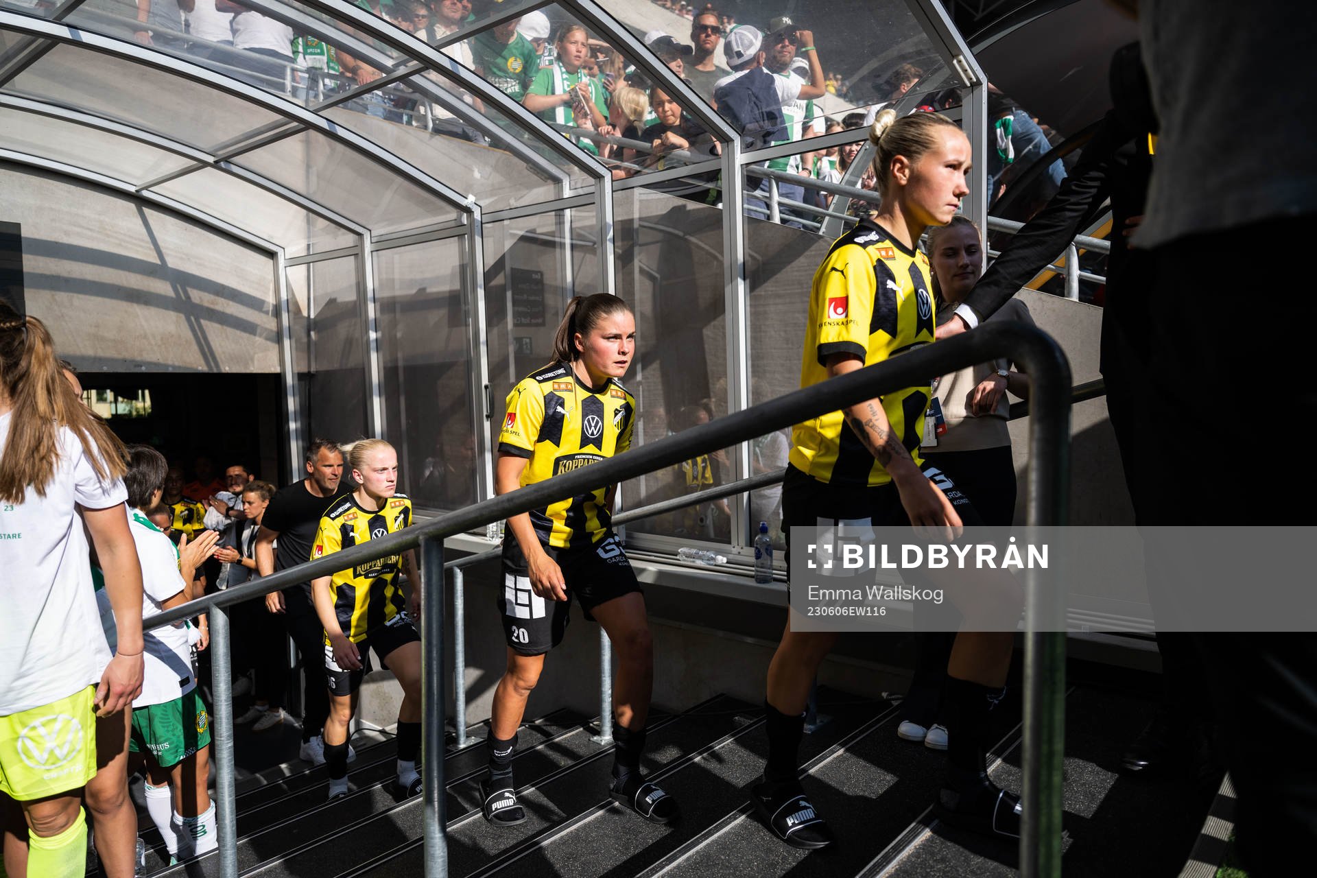 Häckens Julie Blakstad, Hanna Wijk och Marika Bergman