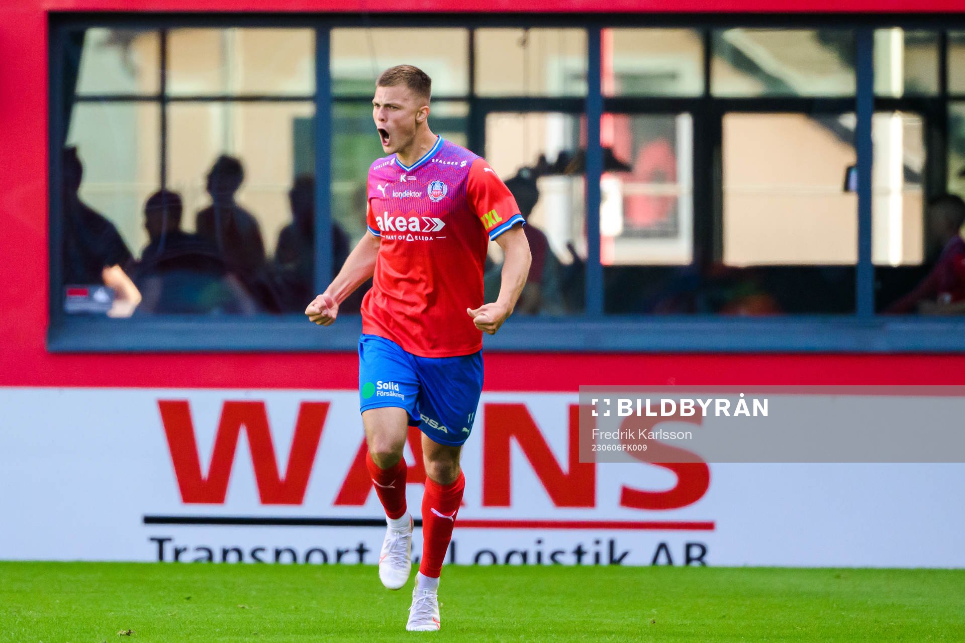 Helsingborgs Erik Ring jublar