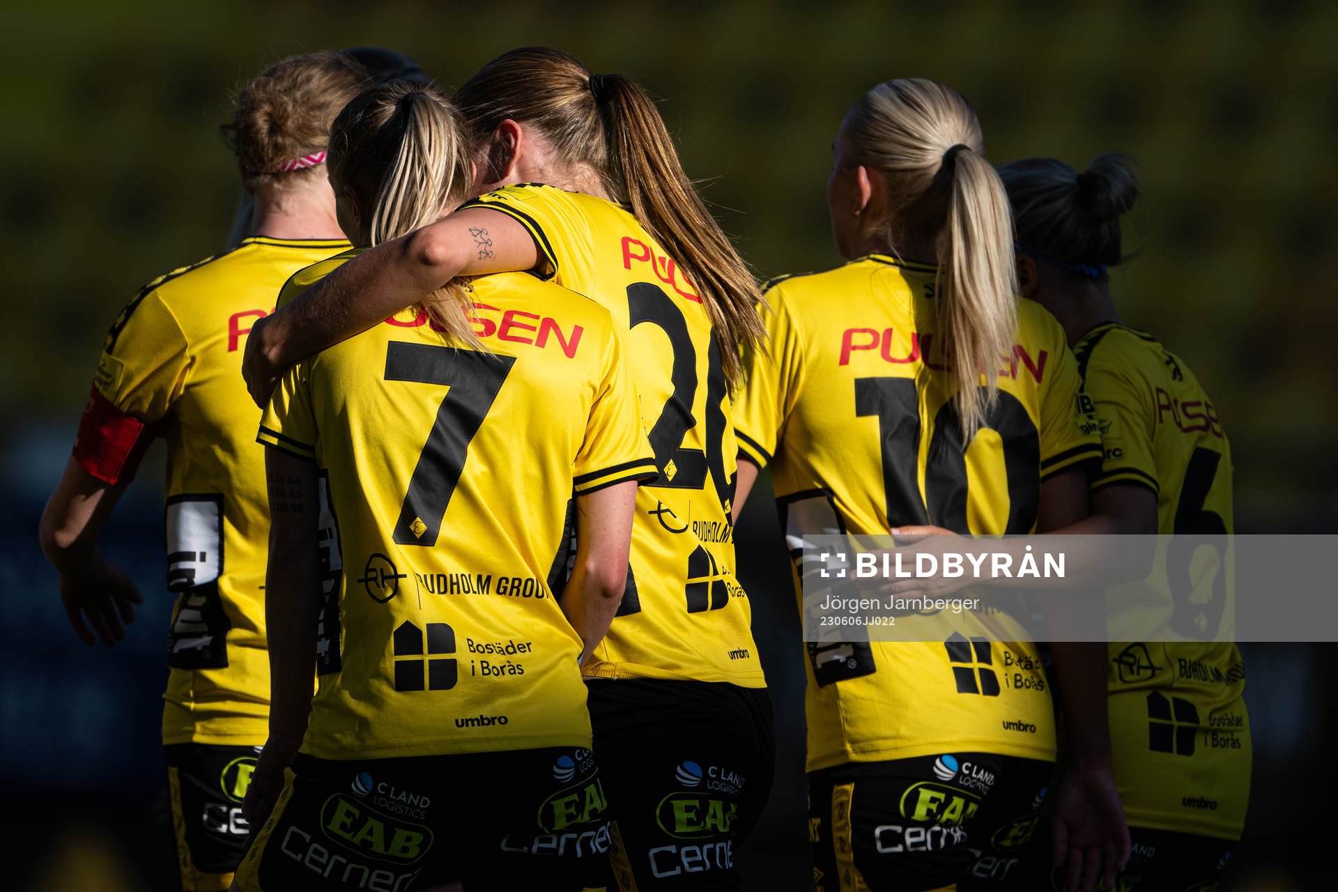 Elfsborgs spelare jublar