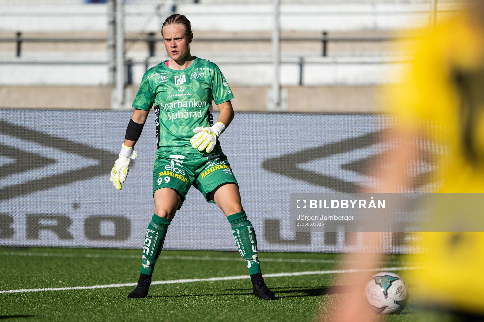 Elfsborgs målvakt Rebecka Wikander