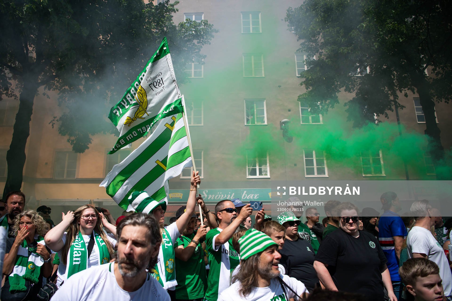 Hammarbys supportrar