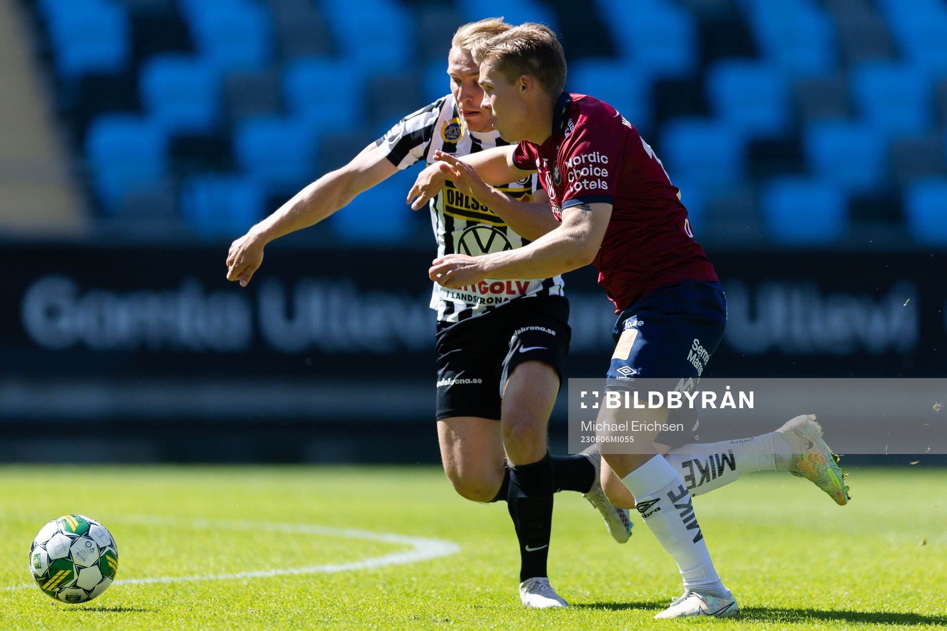 Landskronas Edvin Dahlqvist och Örgrytes Isak Dahlqvist