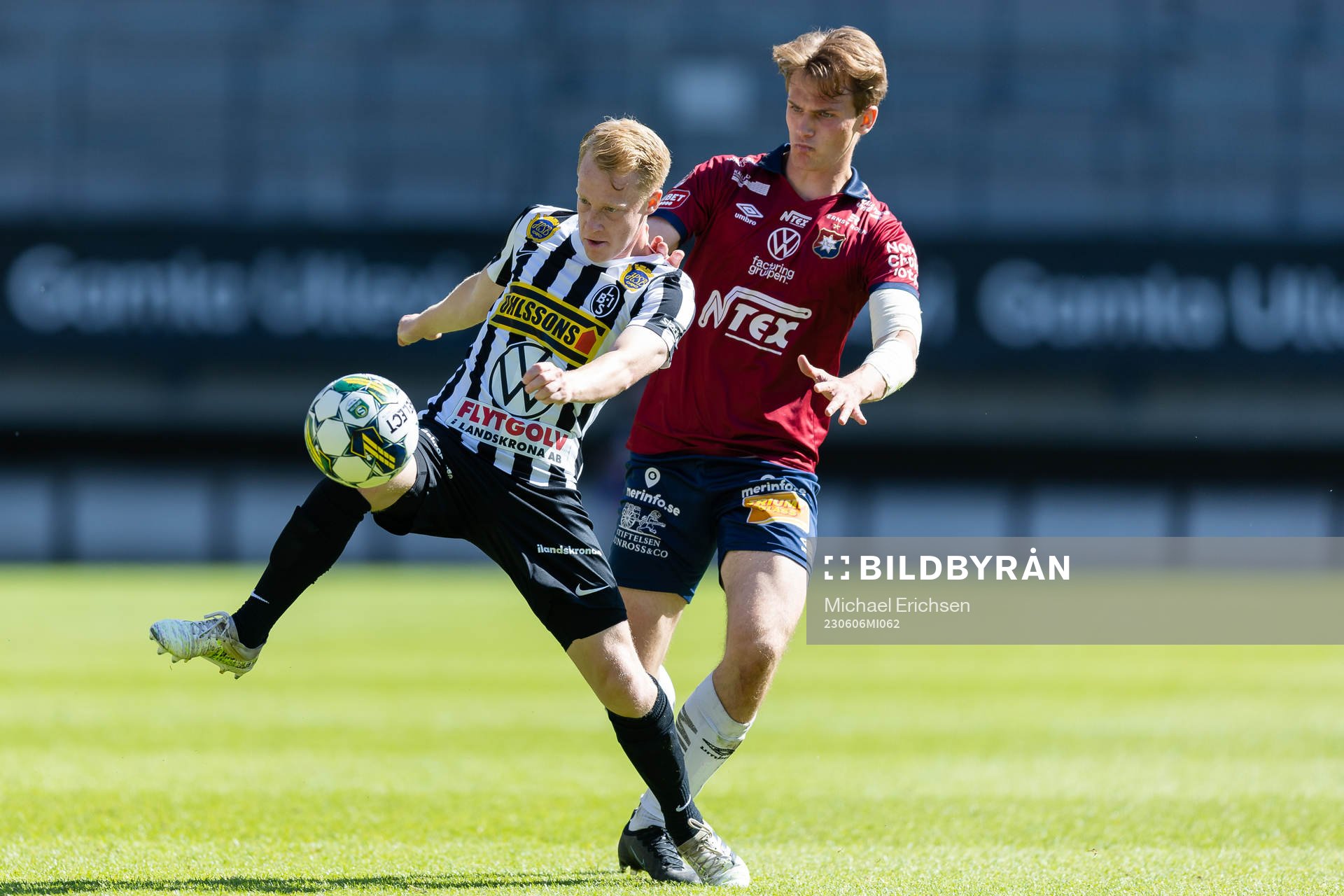 Landskronas David Edvardsson och Örgrytes Christoffer