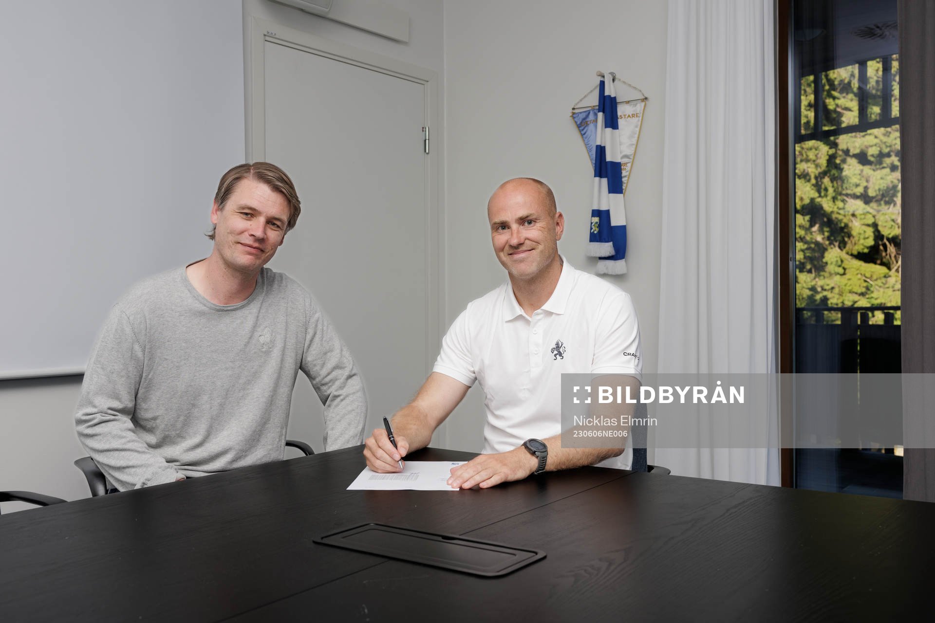 IFK Göteborgs tekniska direktör Ola Larsson poserar