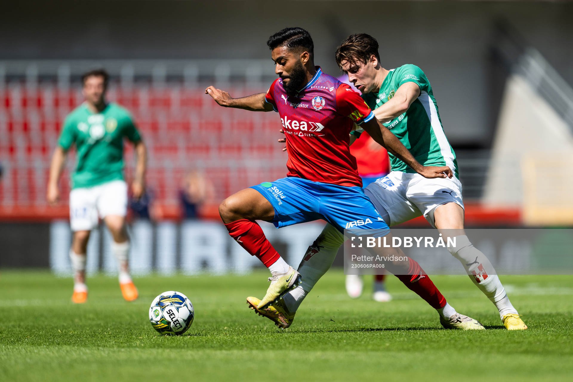 Helsingborgs Amin Al-Hamawi och Jönköpings Södras Adam