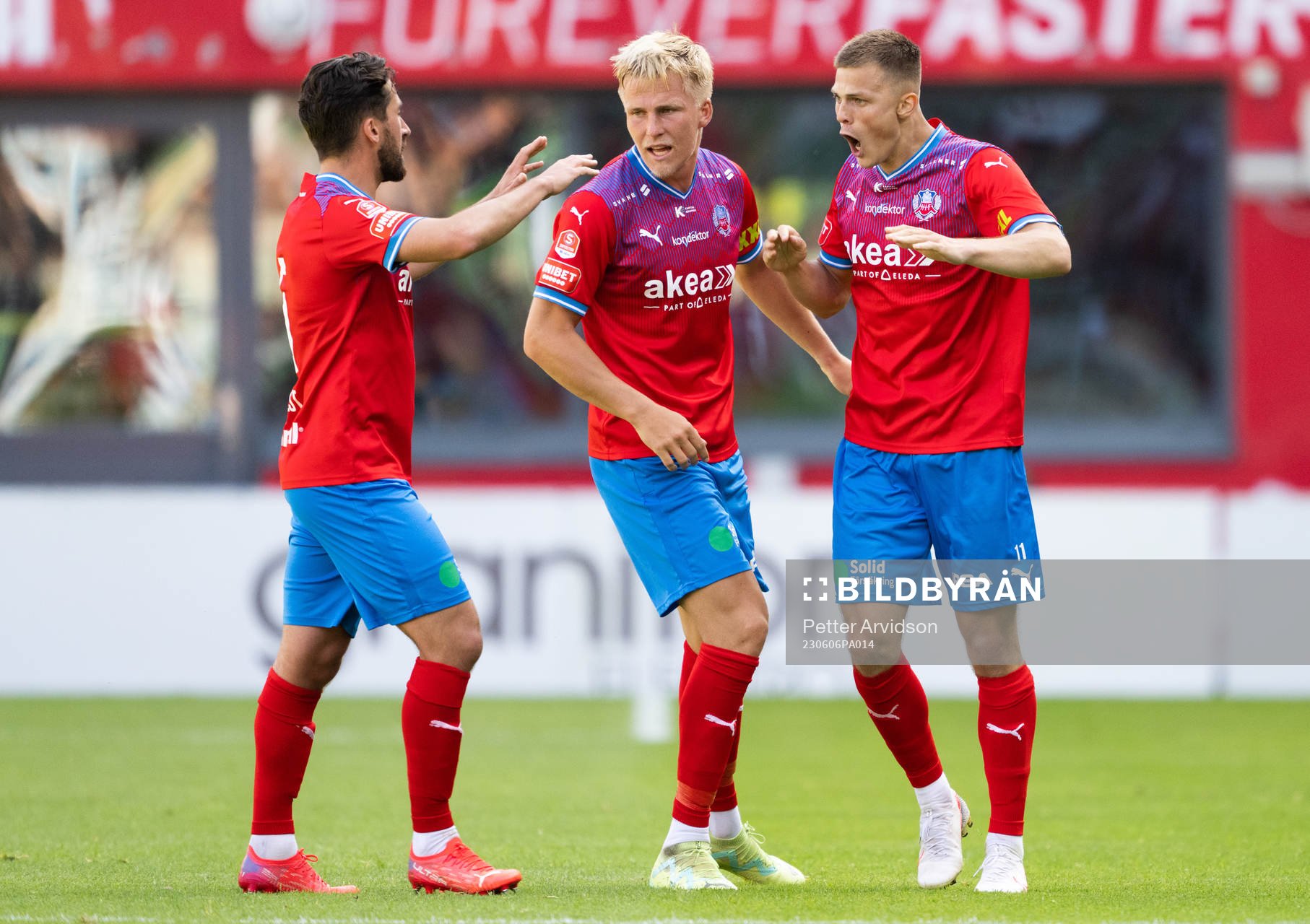 Helsingborgs Erik Ring jublar
