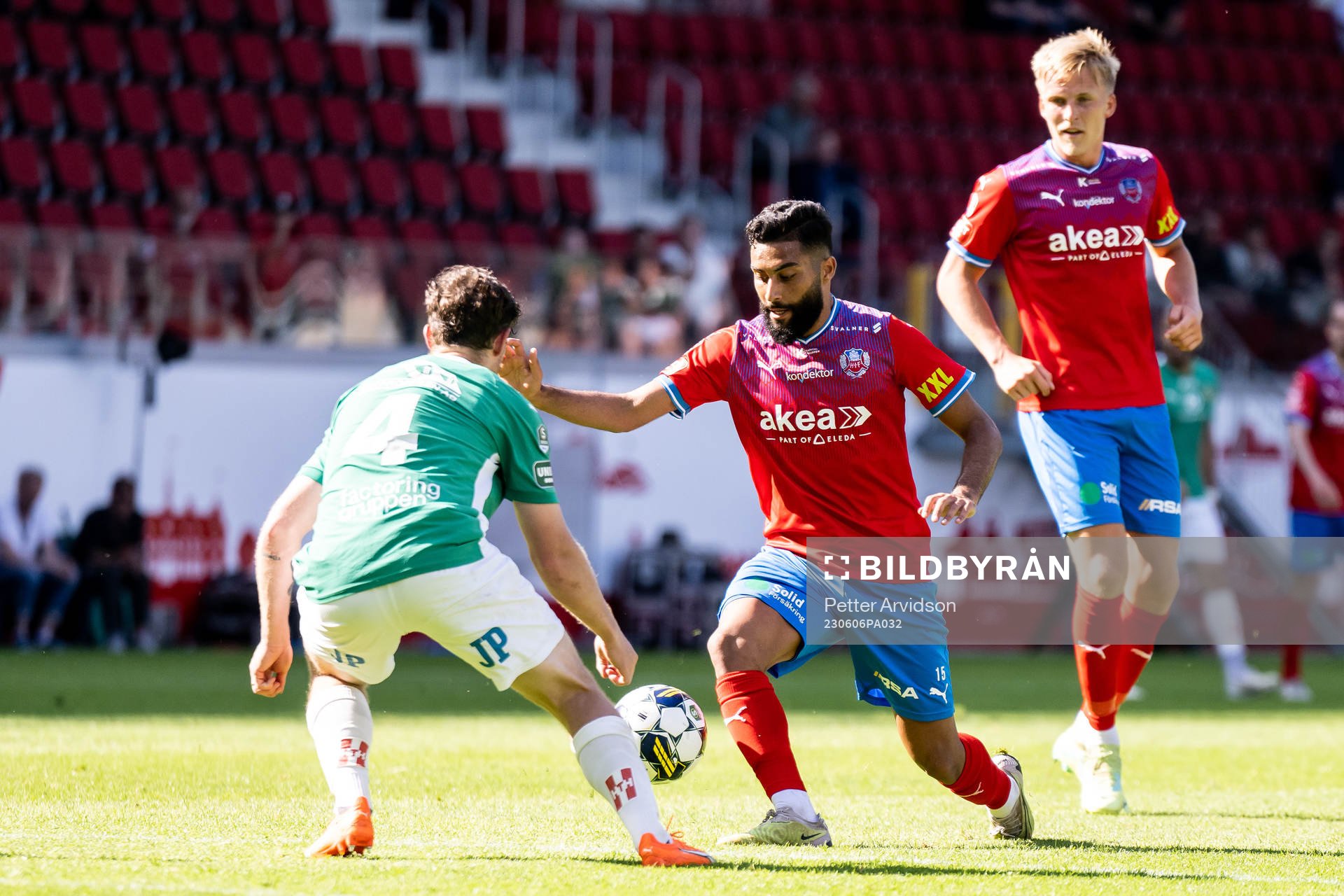 Helsingborgs Amin Al-Hamawi och Jönköpings Södras Jesper