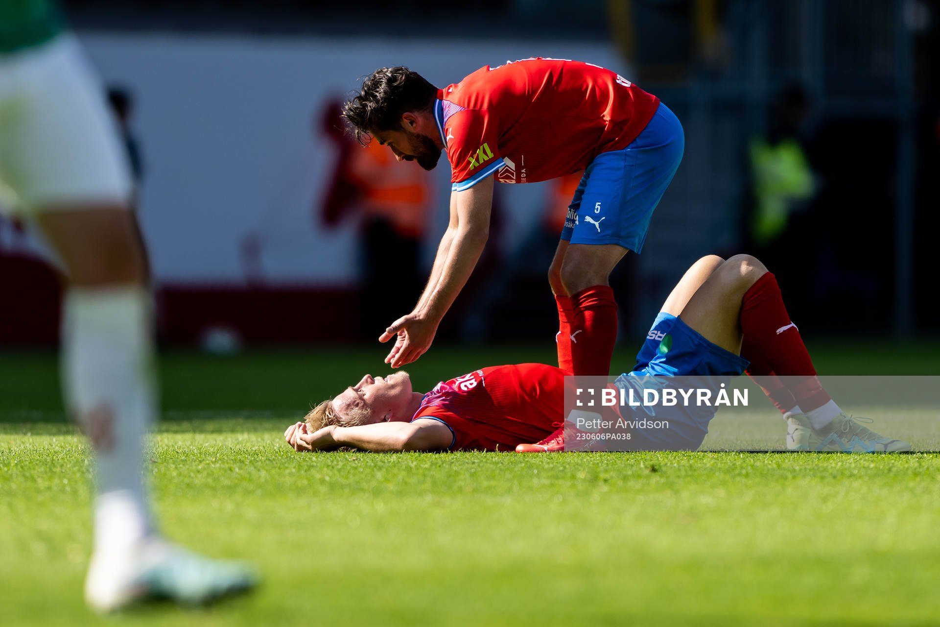 Helsingborgs Casper Widell och Frederik Holst deppar