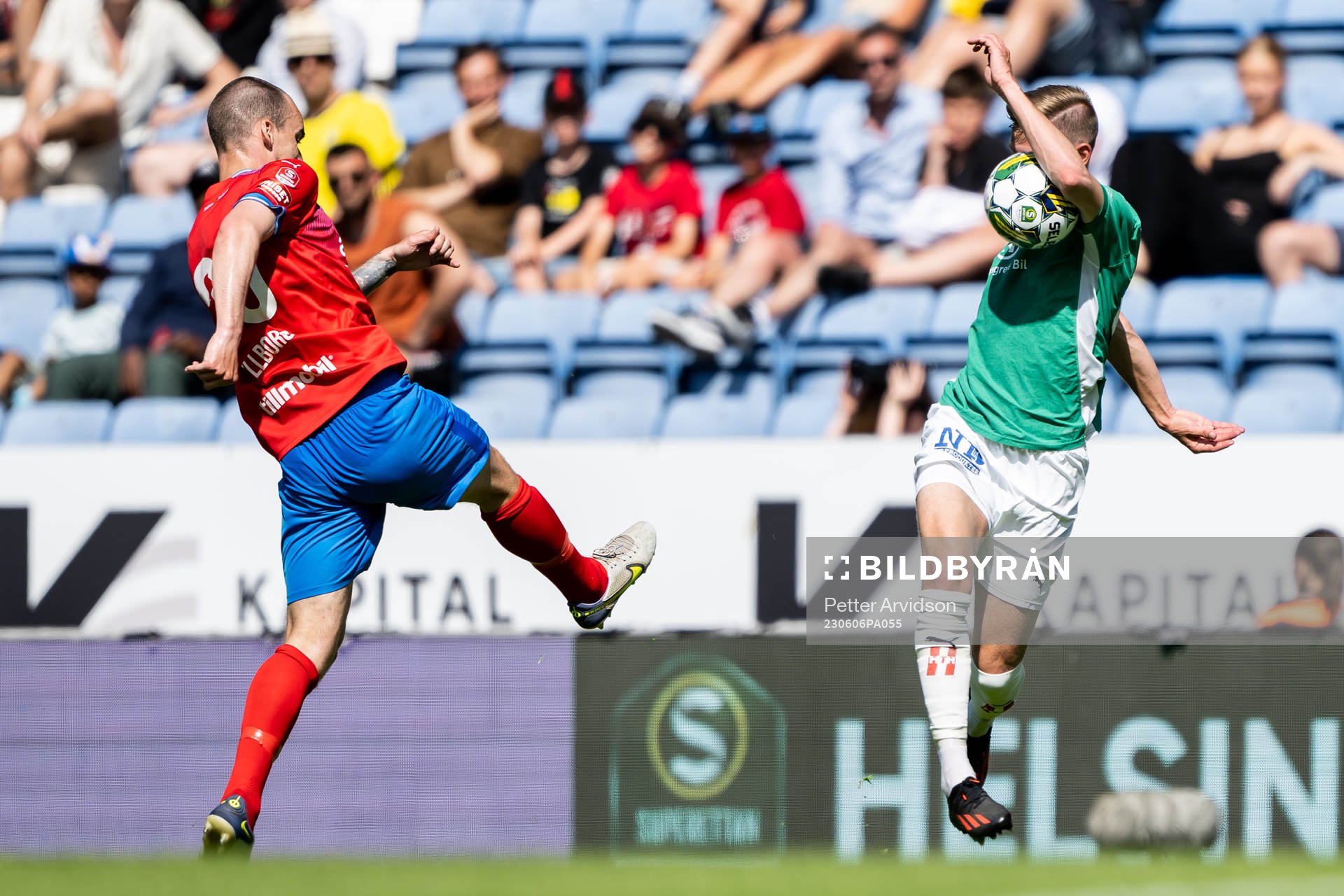 Helsingborgs Adam Hellborg och Jönköpings Södras Taylor