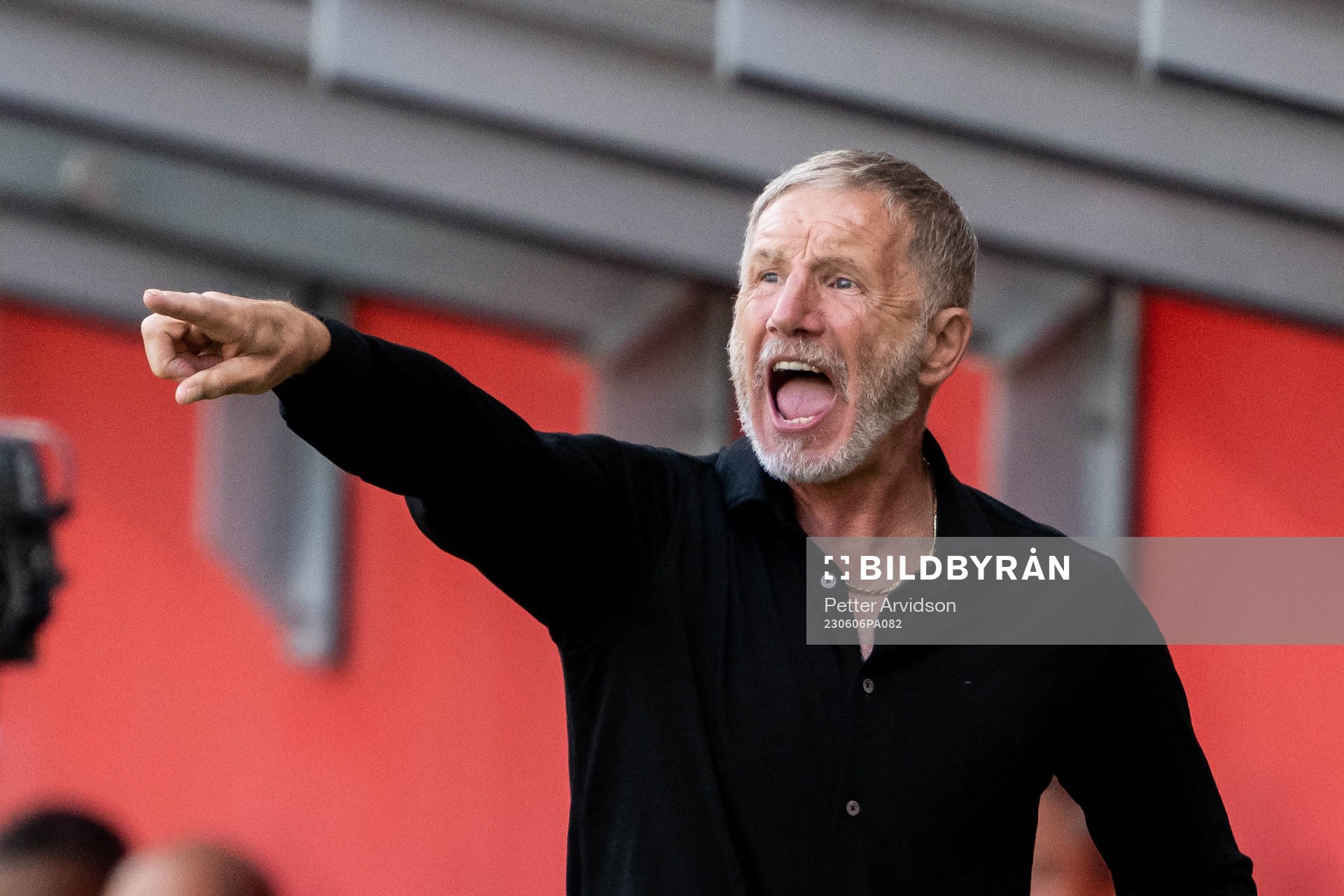 Helsingborgs tränare Stuart Baxter
