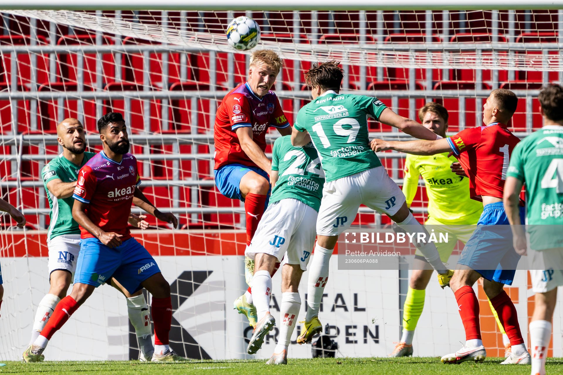 Helsingborgs Casper Widell och Jönköpings Södras Adam