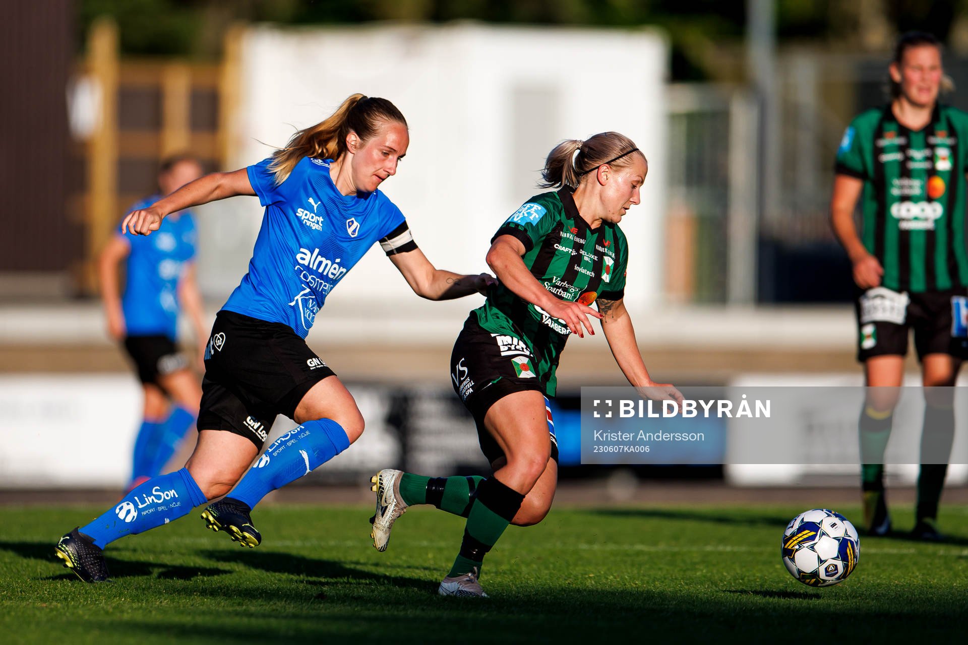 Halmstads Matilda Johansson och Varbergs Sofia Eliasson