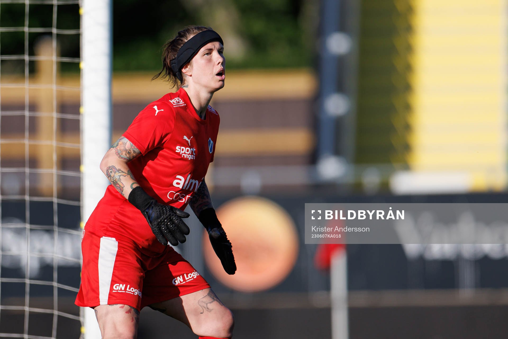 Halmstads målvakt Kaisa Nilsson