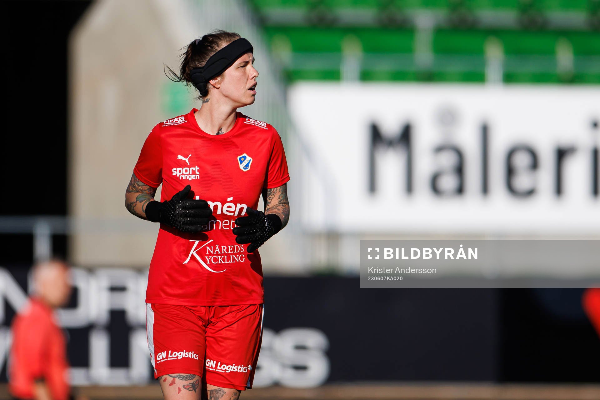 Halmstads målvakt Kaisa Nilsson